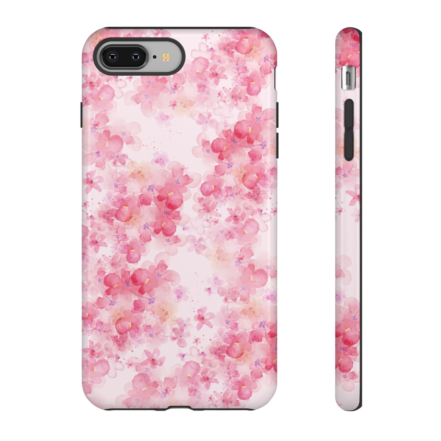 Floral Phone Case - Tough Cases with Pink Blossom Design