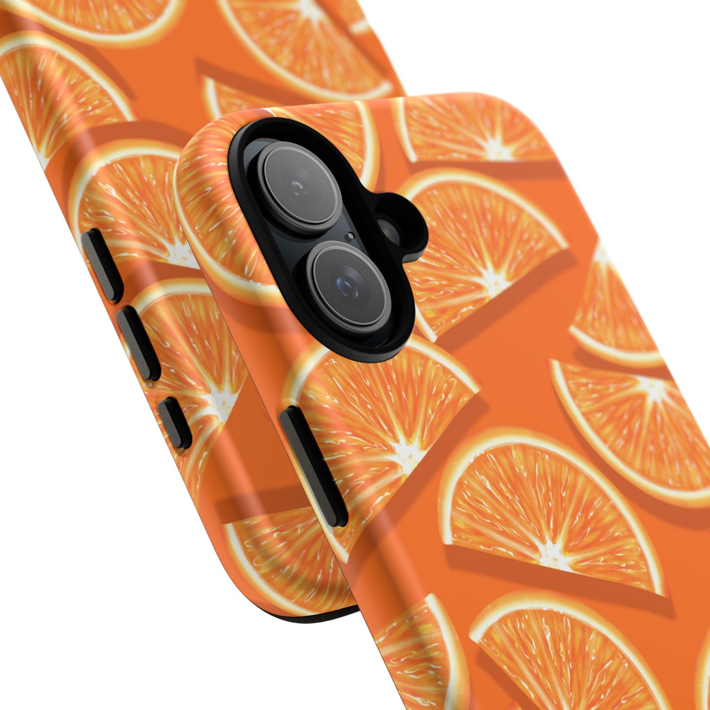 Vibrant Orange Slice Phone Case - Tough Cases for Phone Protection