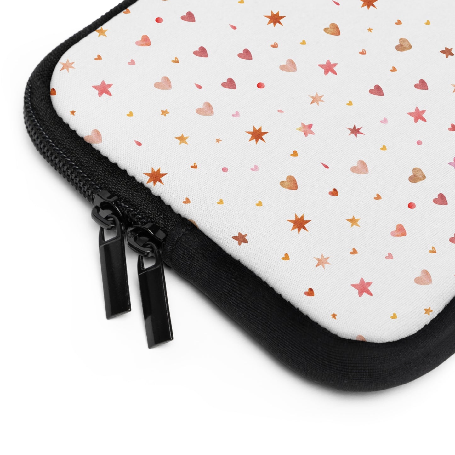 Whimsical Hearts Laptop Sleeve - Stylish Laptop Case for Sweethearts and Students