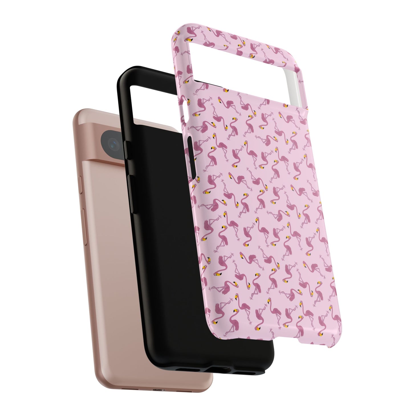 Fun Flamingo Phone Case - Tough & Stylish Design