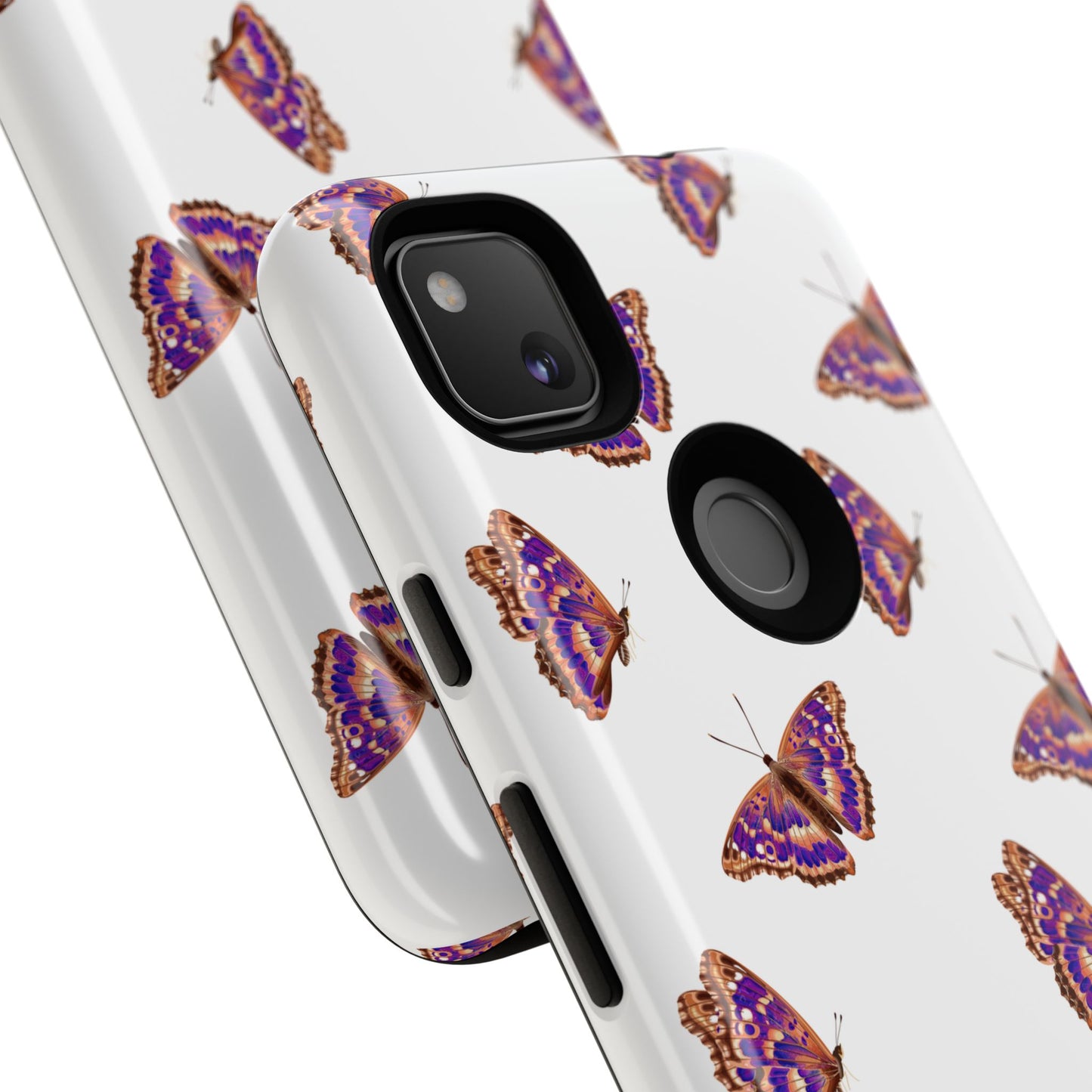 Butterfly Print Phone Case - Tough Case For Stylish Protection