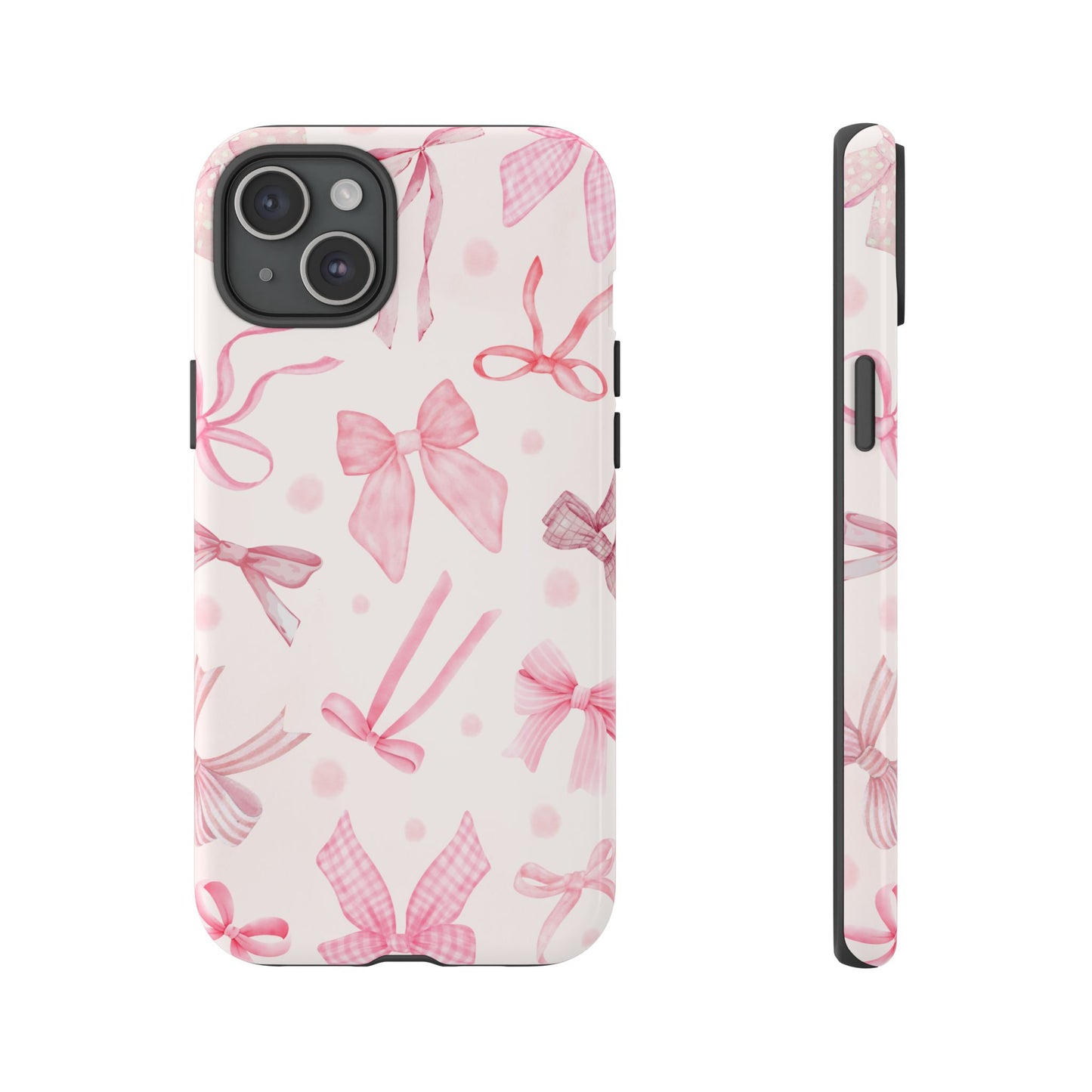 Beautiful Pink Bow Phone Case - Tough Case for Stylish Protection