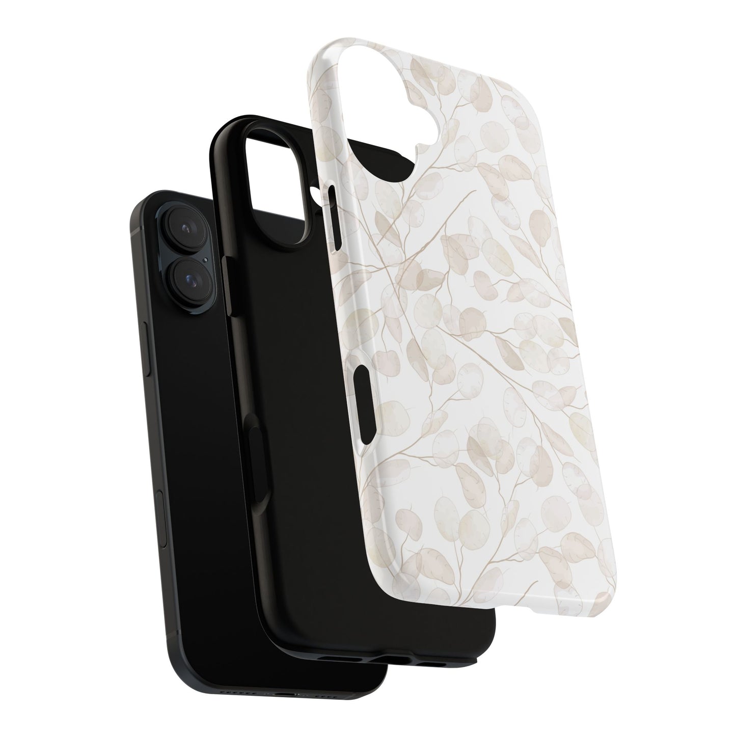 Botanical Phone Case, Tough Cases, Floral Design, Nature Lover Gift, Eco-Friendly Accessory, Protective Phone Cover