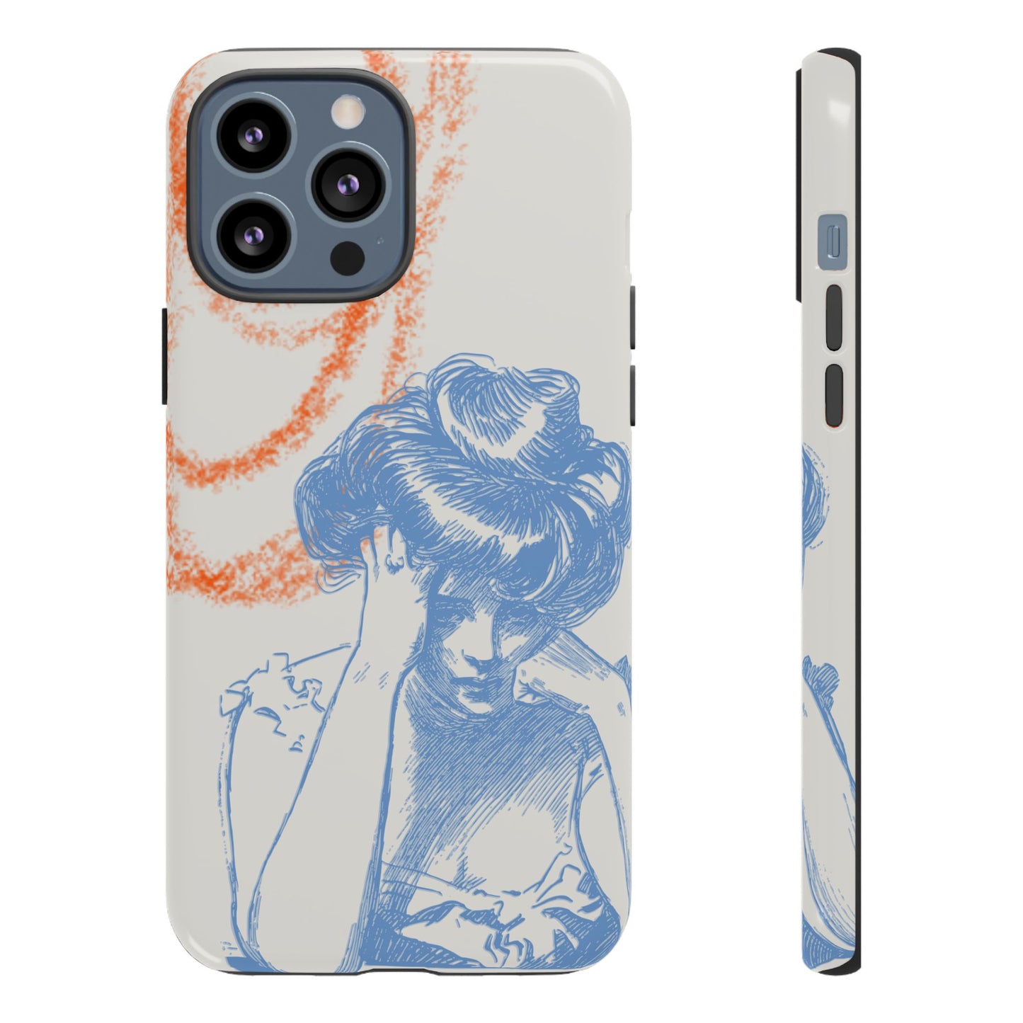 Artistic Phone Case with Stress Relief Design