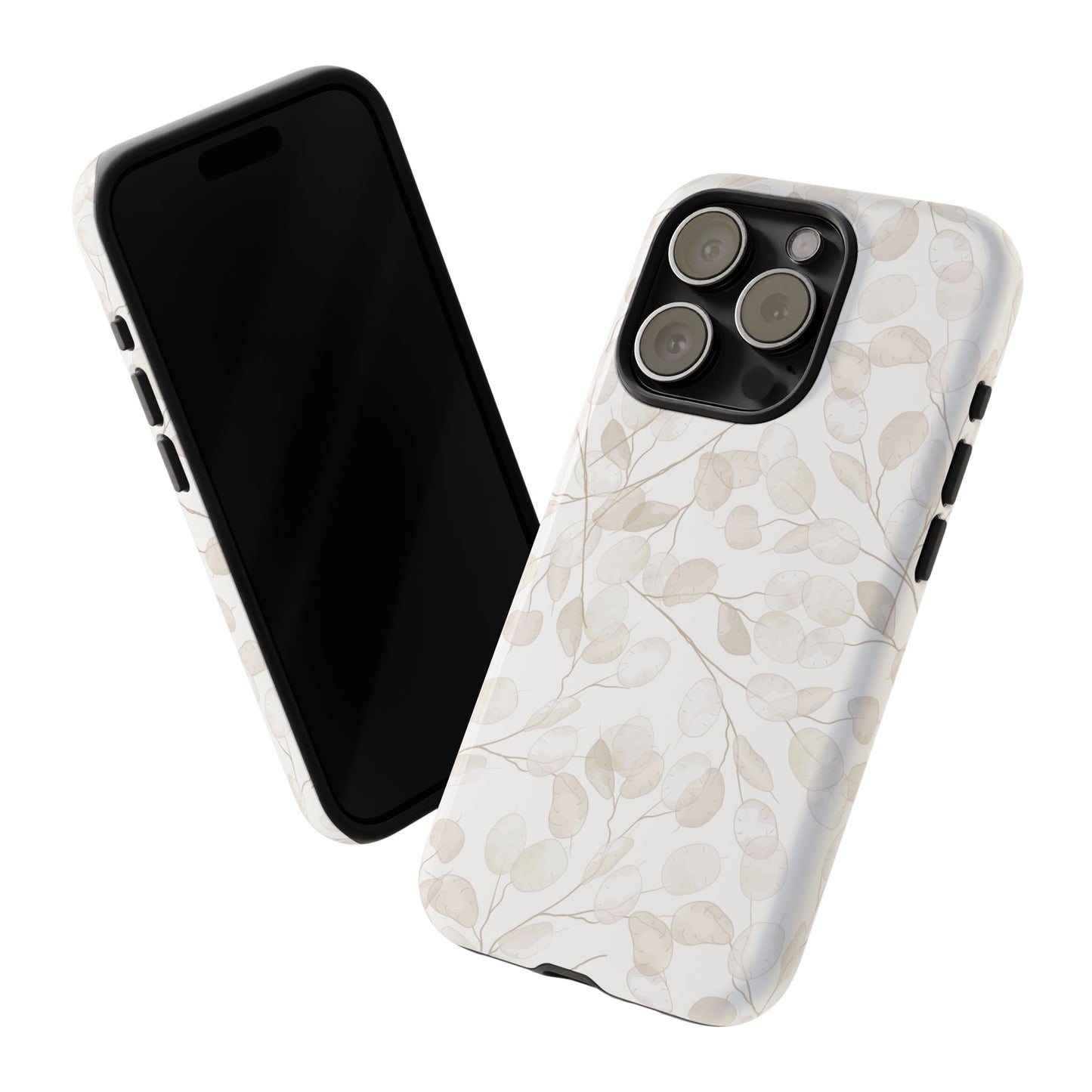 Botanical Phone Case, Tough Cases, Floral Design, Nature Lover Gift, Eco-Friendly Accessory, Protective Phone Cover
