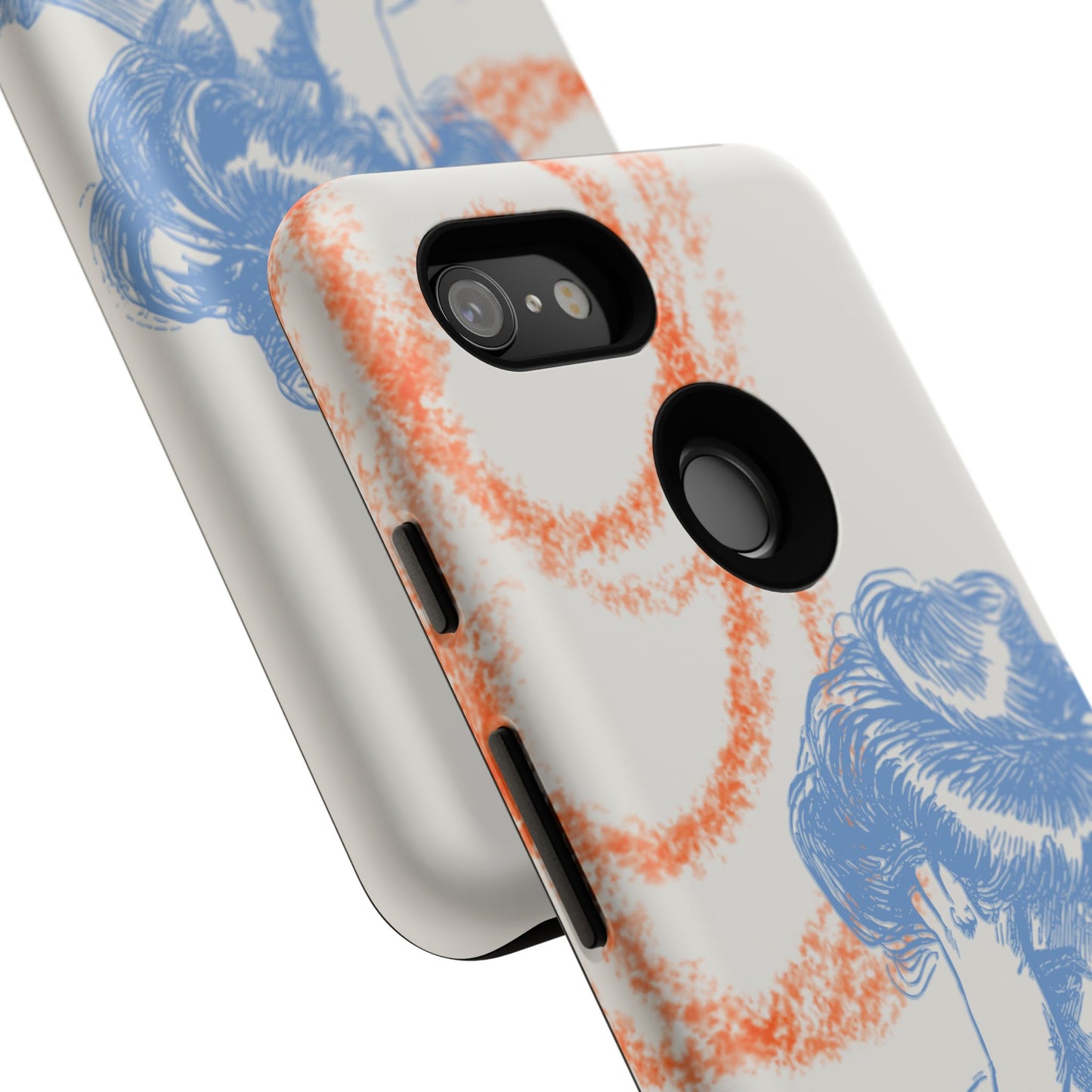 Artistic Phone Case with Stress Relief Design