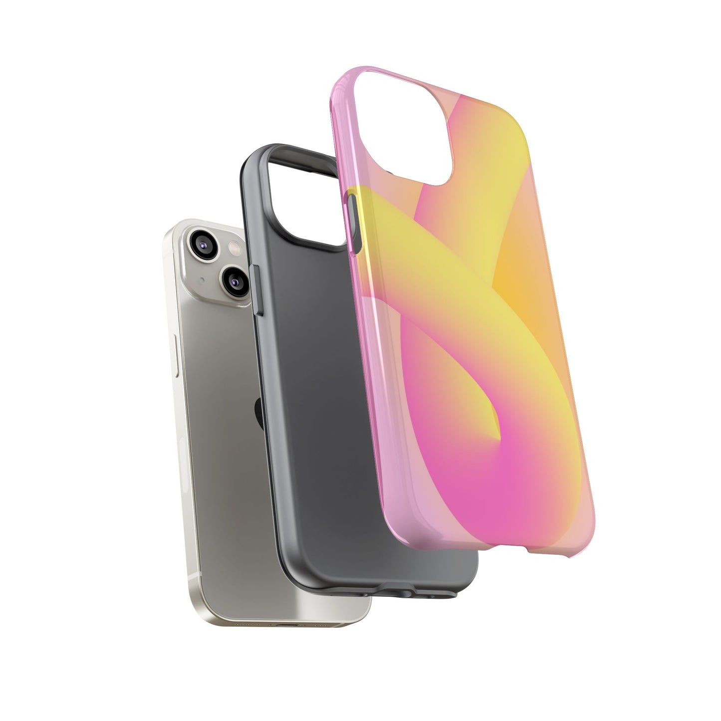 Stylish Tough Phone Case - ModernVibrant Minimalist Design for Ultimate Protection
