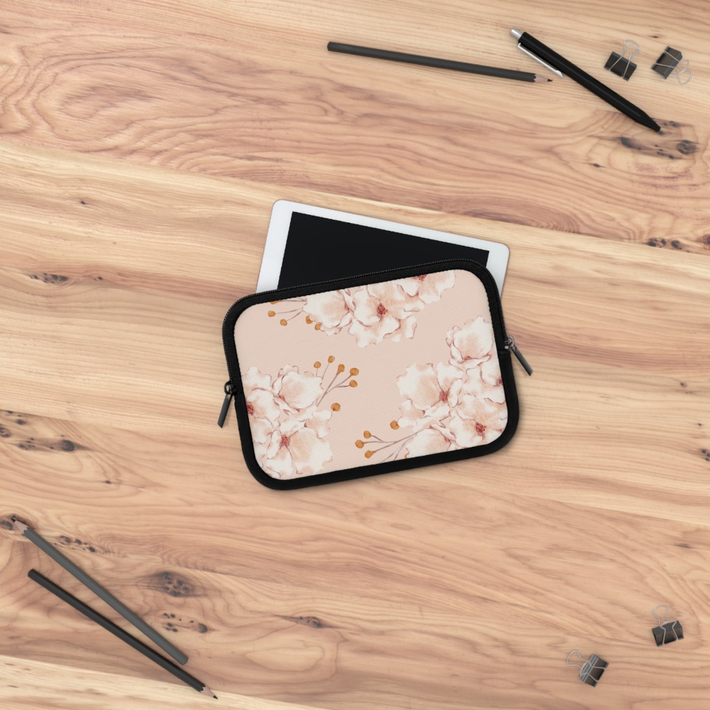 Floral Laptop Sleeve - Stylish Protection for Your Device