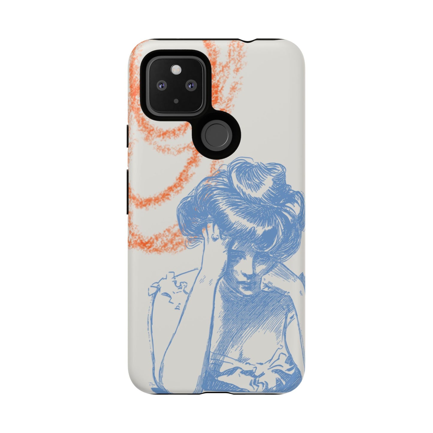 Artistic Phone Case with Stress Relief Design
