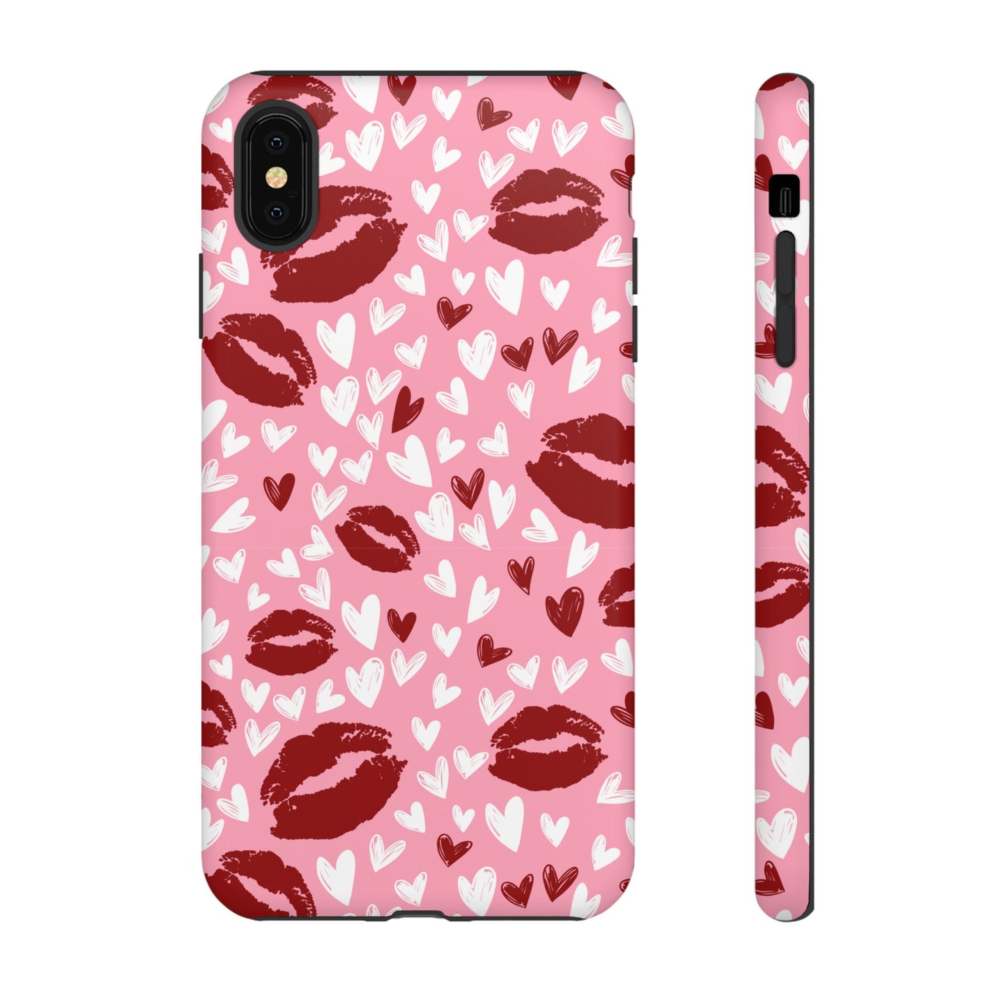 Kiss & Love Phone Case - Tough Cases for Romance Lovers