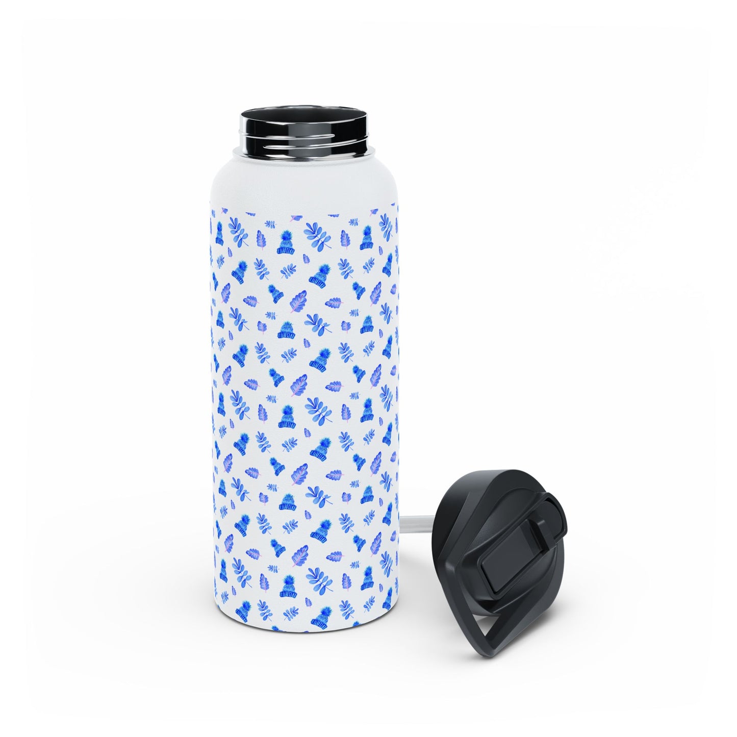 Floral Stainless Steel Water Bottle - Eco-Friendly Hydration for Everyday Adventures