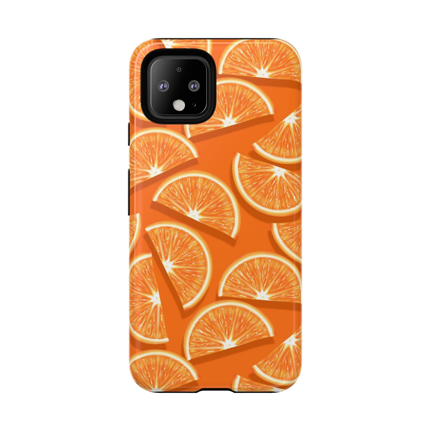 Vibrant Orange Slice Phone Case - Tough Cases for Phone Protection