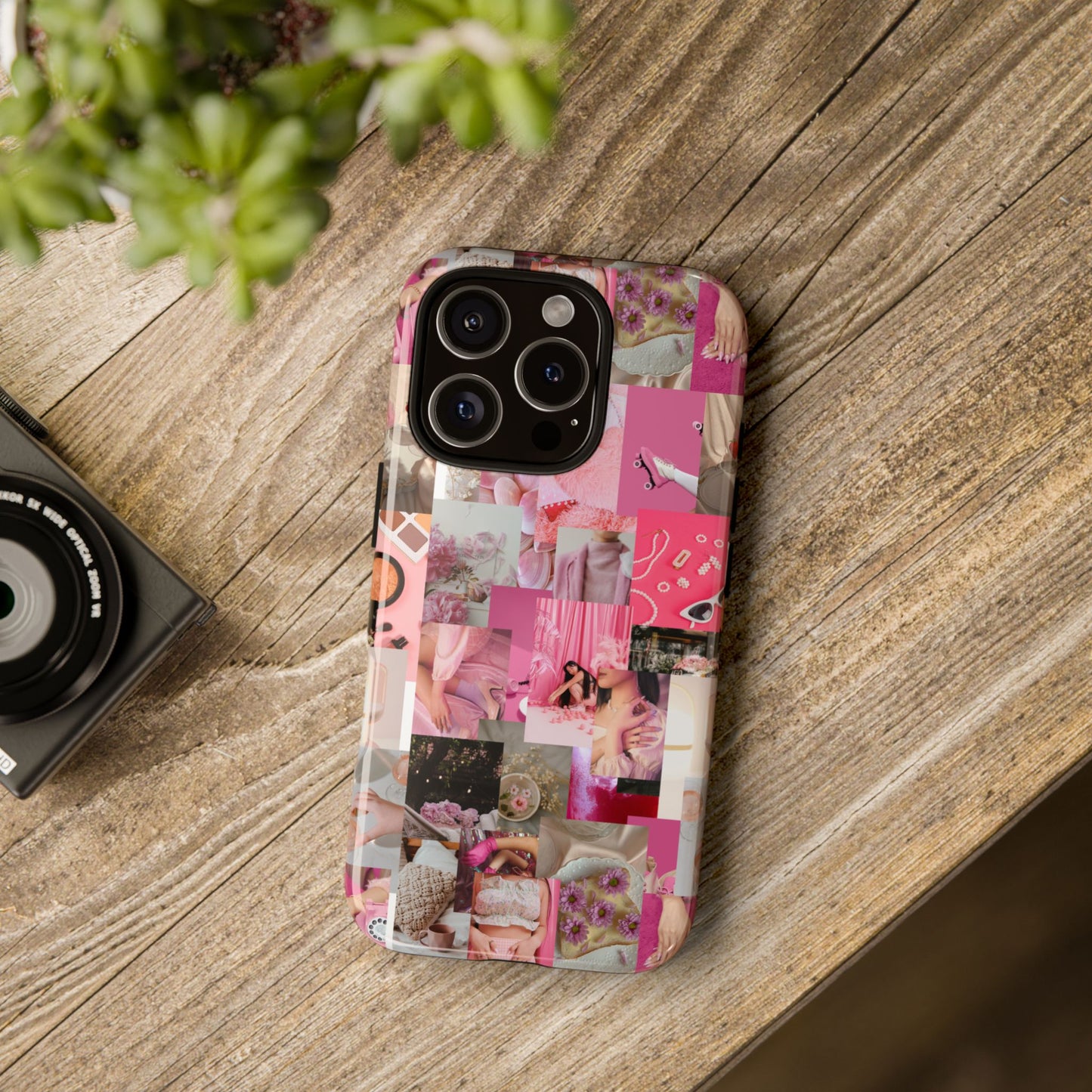Chic Pink Phone Case- Tough Case For Stylish Protection