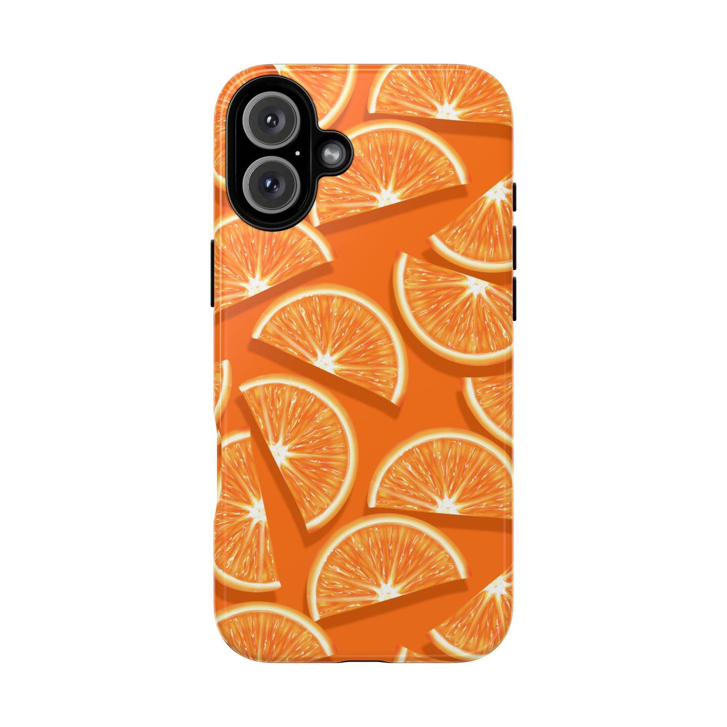Vibrant Orange Slice Phone Case - Tough Cases for Phone Protection