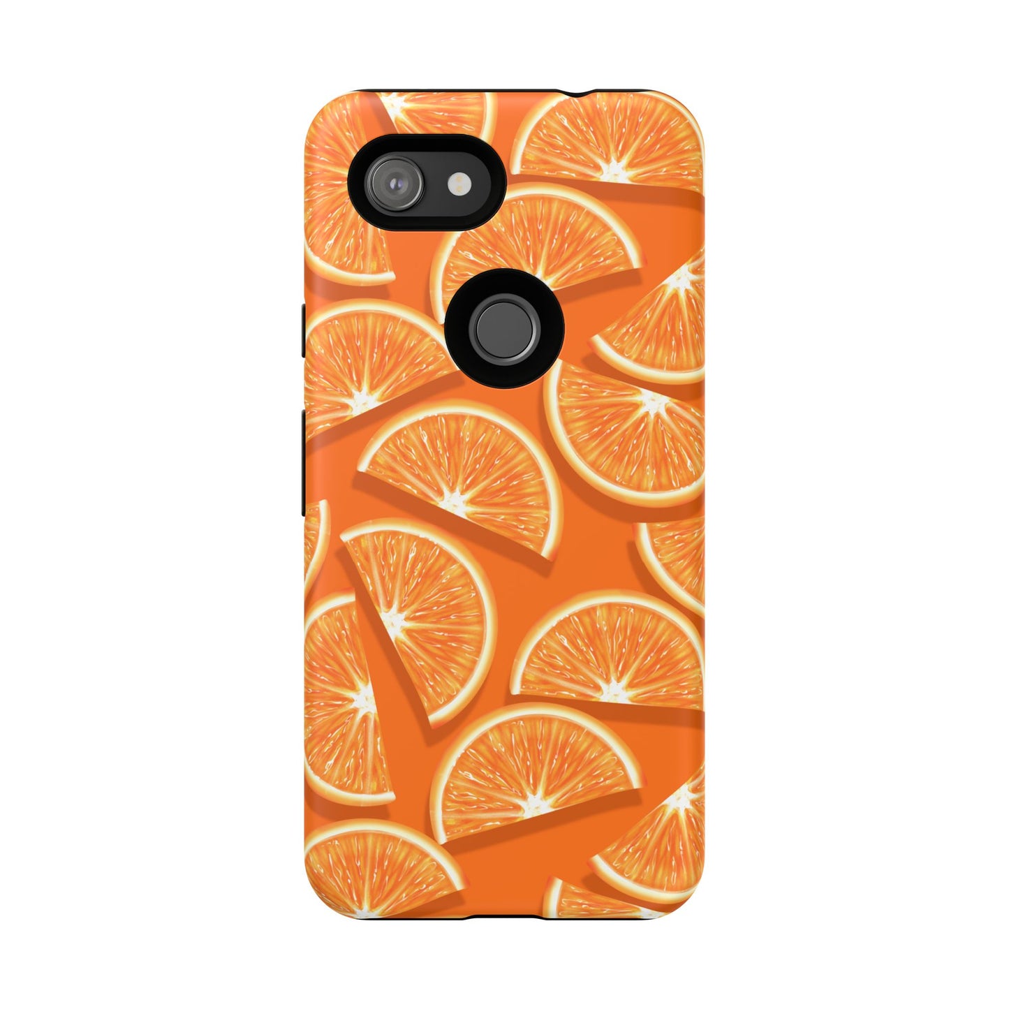 Vibrant Orange Slice Phone Case - Tough Cases for Phone Protection