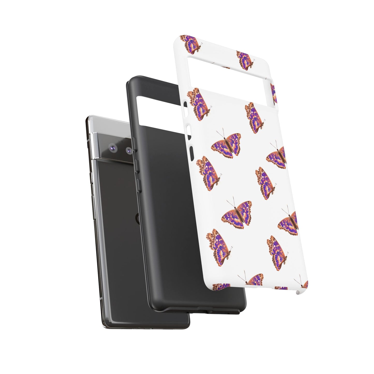 Butterfly Print Phone Case - Tough Case For Stylish Protection