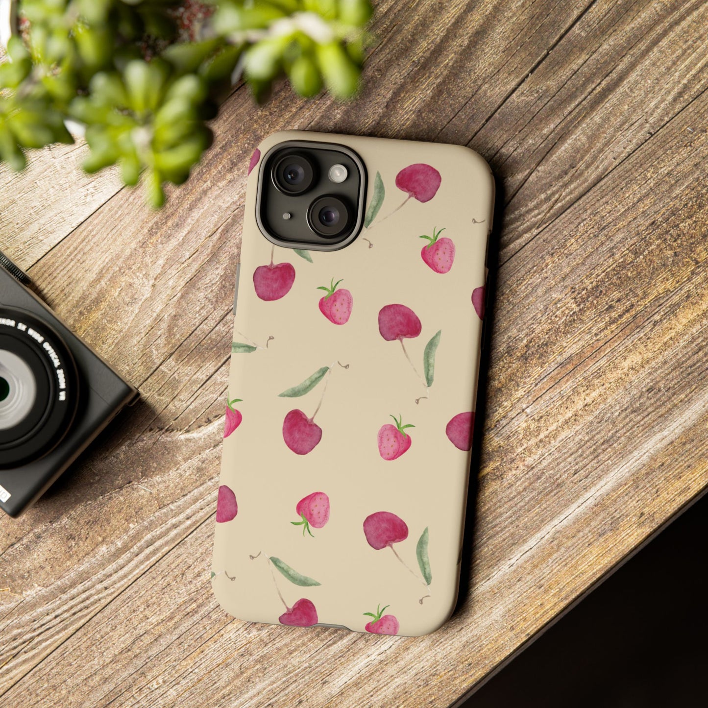 Cute Strawberry Phone Case - Tough and Stylish Protection