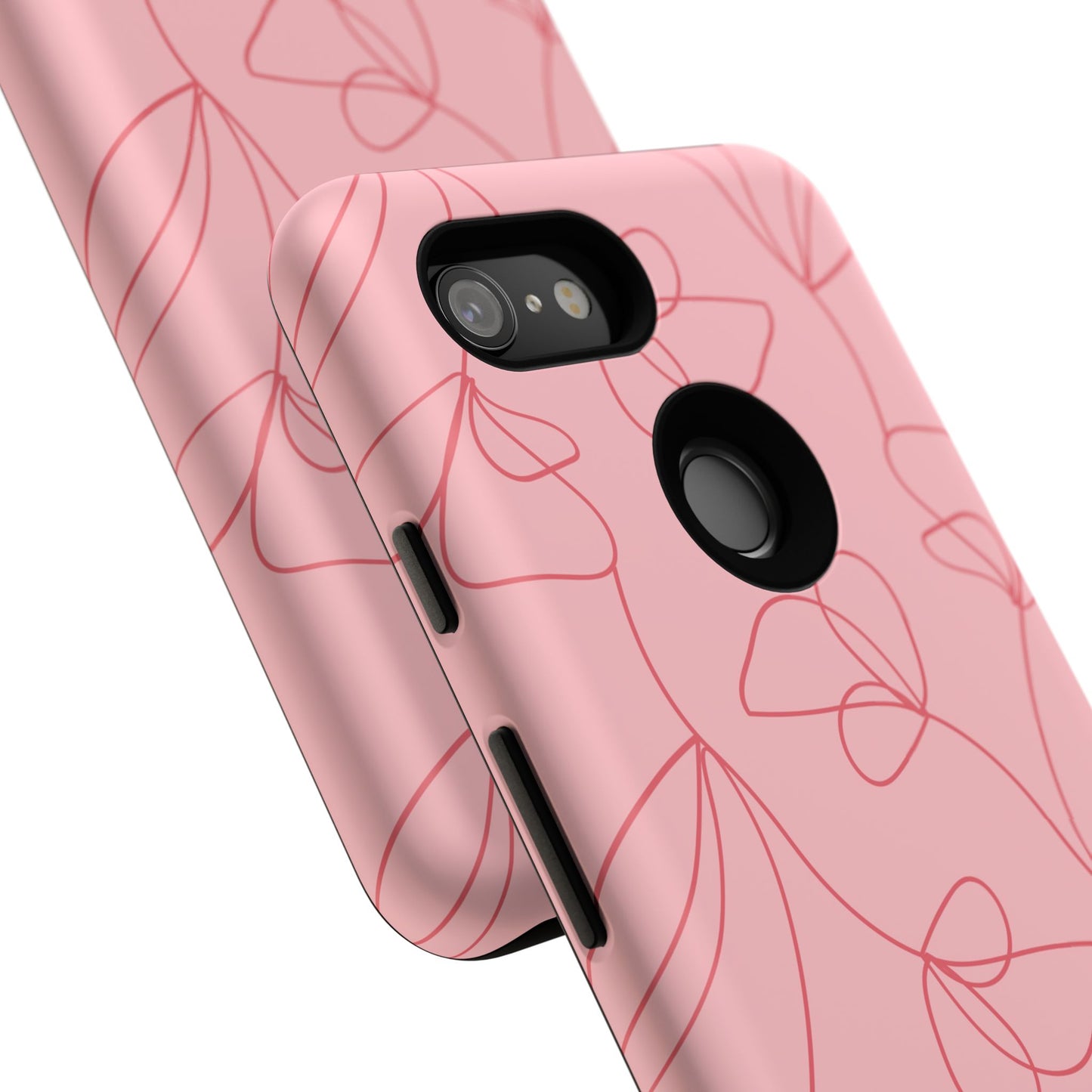 Tough Cases: Elegant Floral Phone Case - Durable Protection with Stylish Design