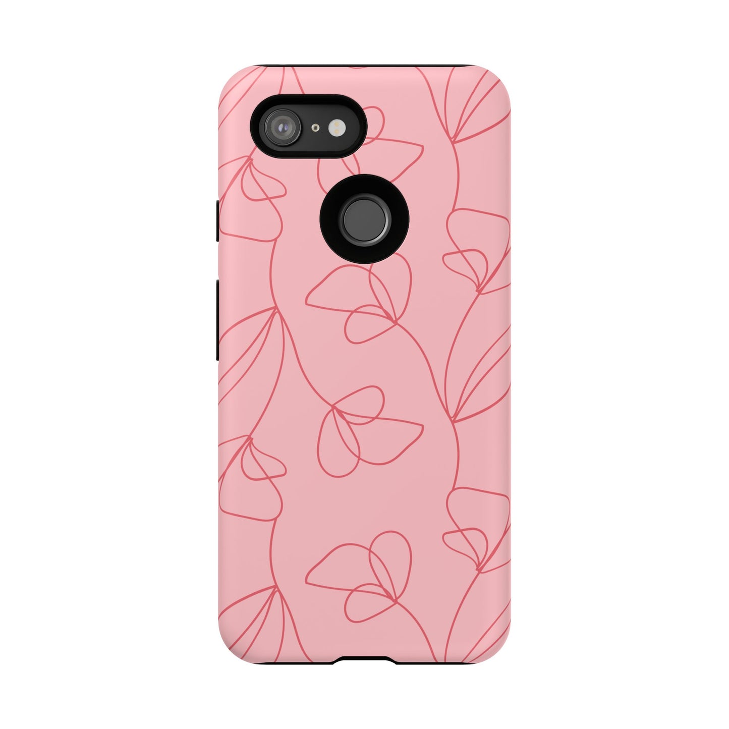 Tough Cases: Elegant Floral Phone Case - Durable Protection with Stylish Design