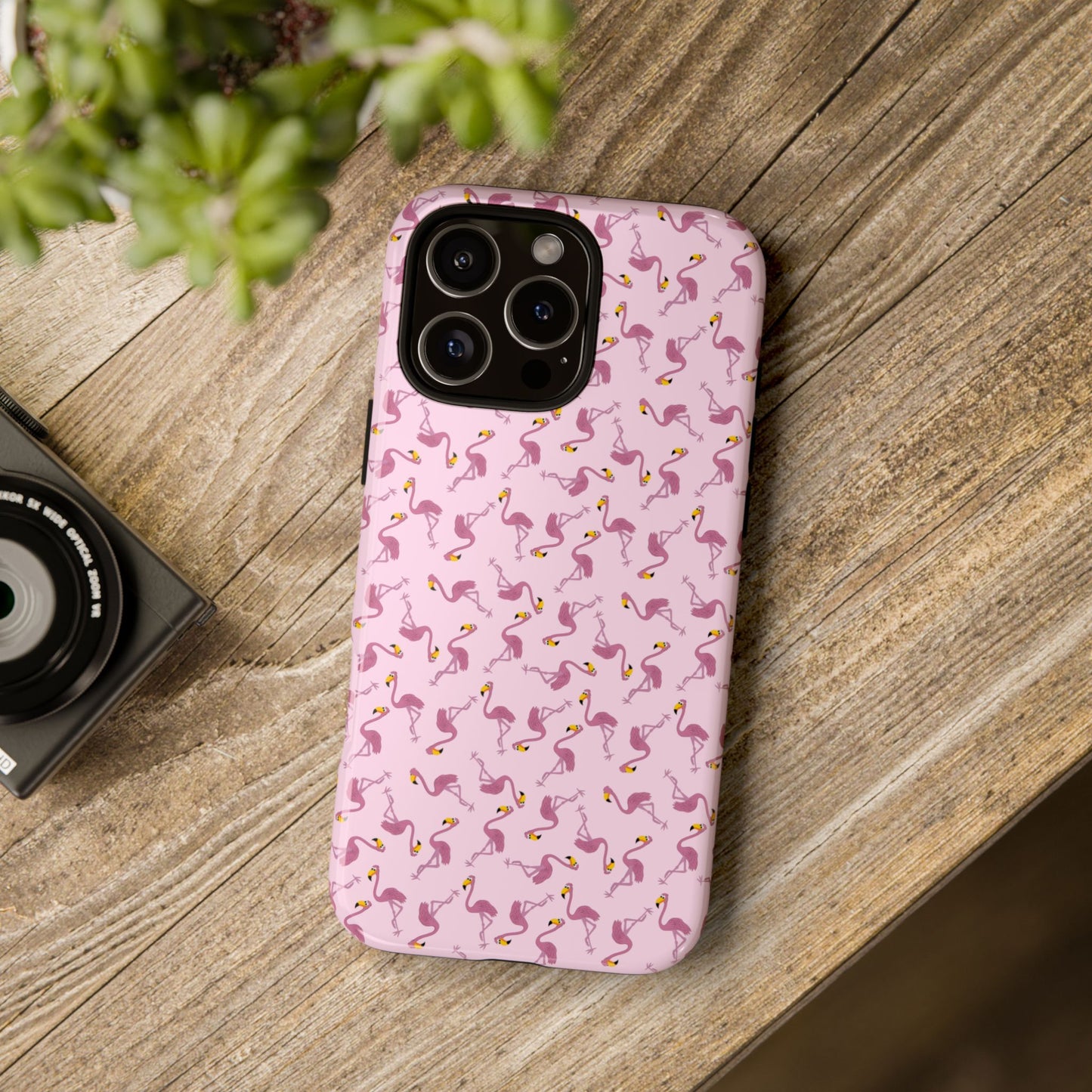 Fun Flamingo Phone Case - Tough & Stylish Design
