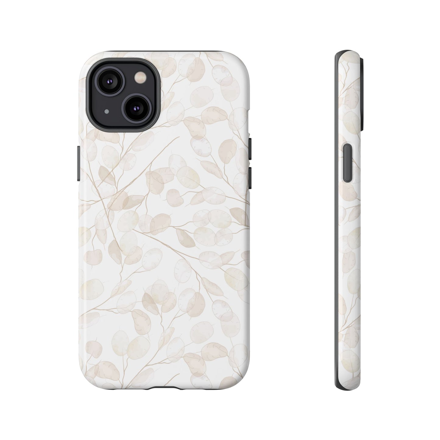 Botanical Phone Case, Tough Cases, Floral Design, Nature Lover Gift, Eco-Friendly Accessory, Protective Phone Cover