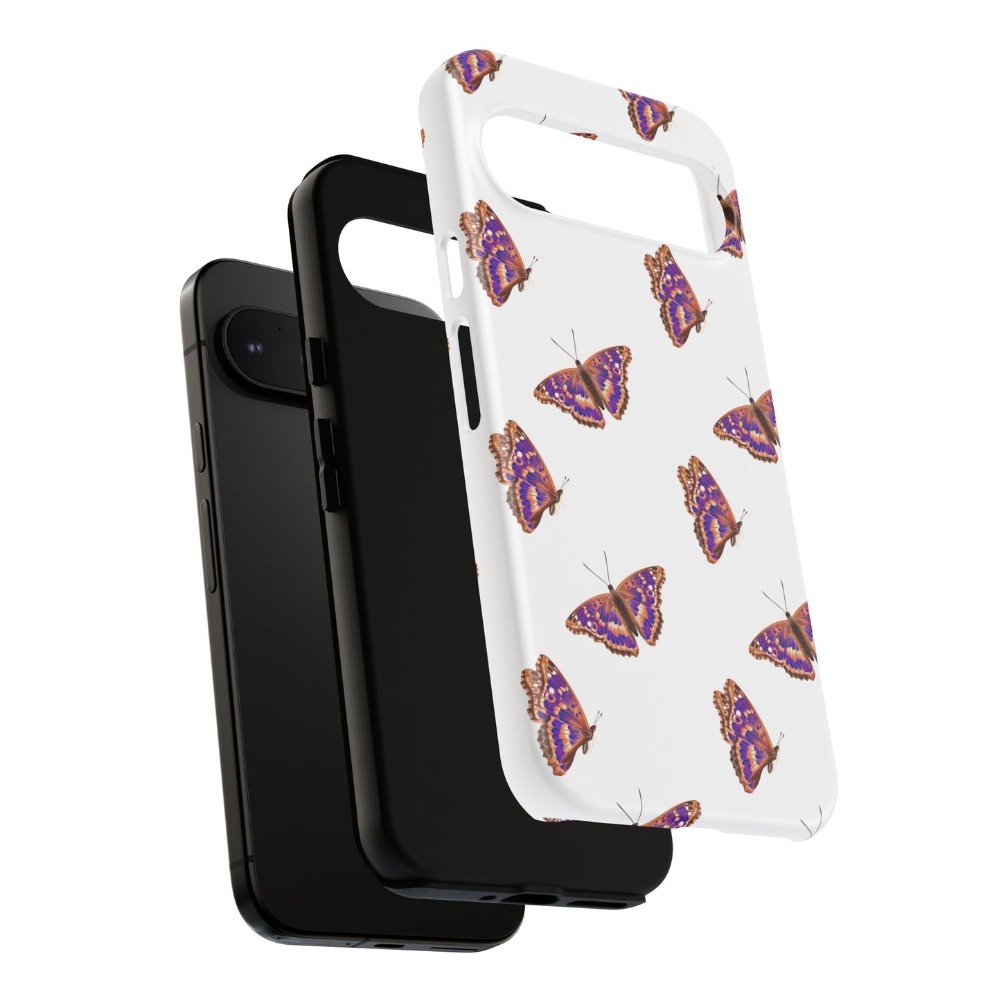 Butterfly Print Phone Case - Tough Case For Stylish Protection