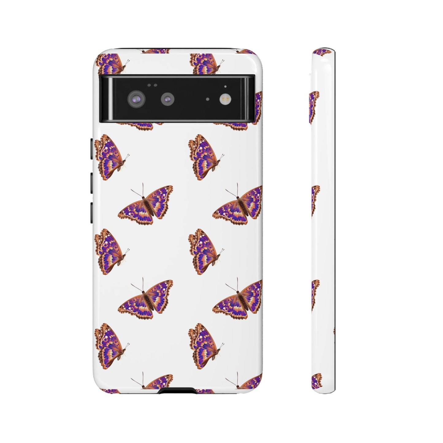 Butterfly Print Phone Case - Tough Case For Stylish Protection