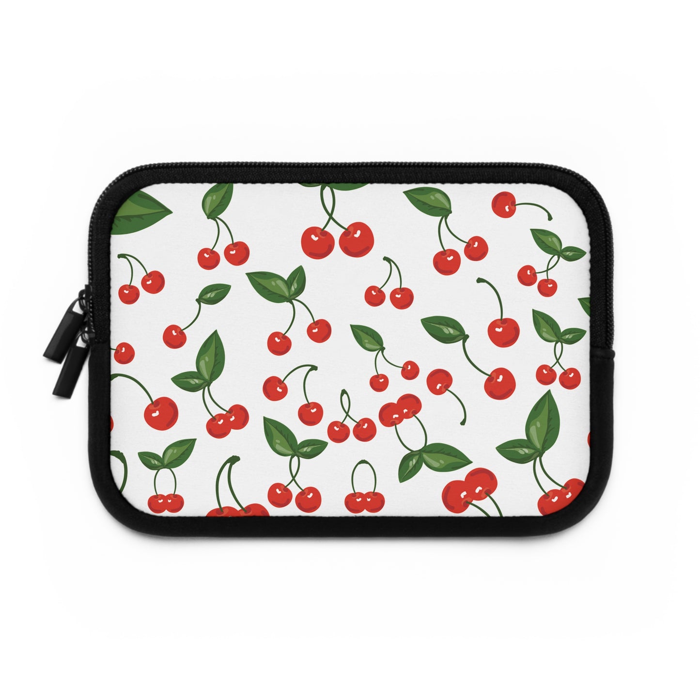 Cherry Blossom Laptop Sleeve, Cute Laptop Case, Cherry Print Bag, Computer Sleeve, Sweet Gift for Students, Floral Tech Accessory
