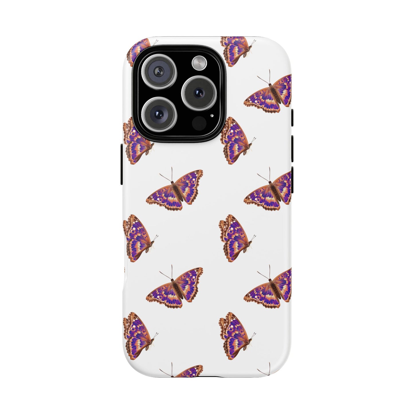 Butterfly Print Phone Case - Tough Case For Stylish Protection