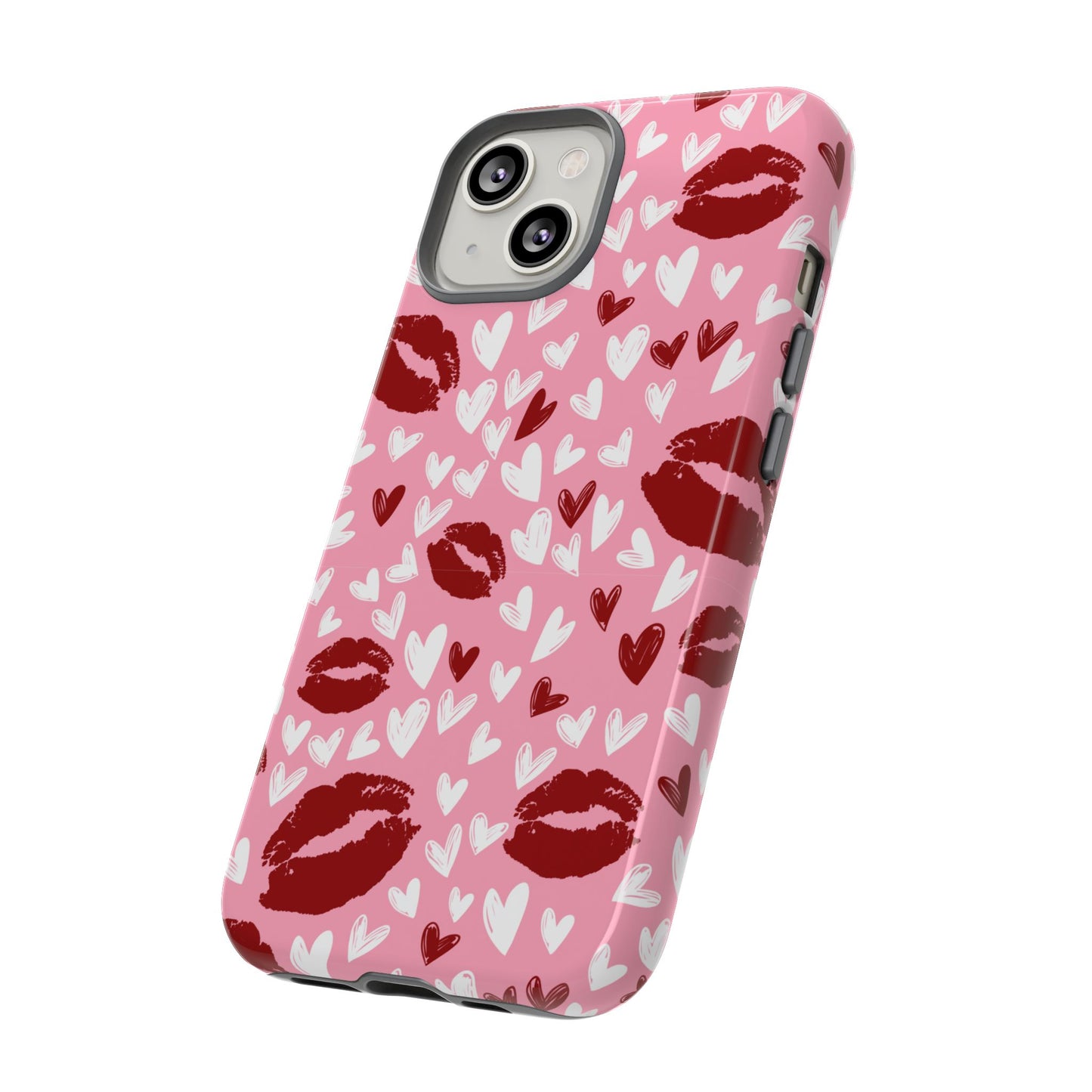 Kiss & Love Phone Case - Tough Cases for Romance Lovers
