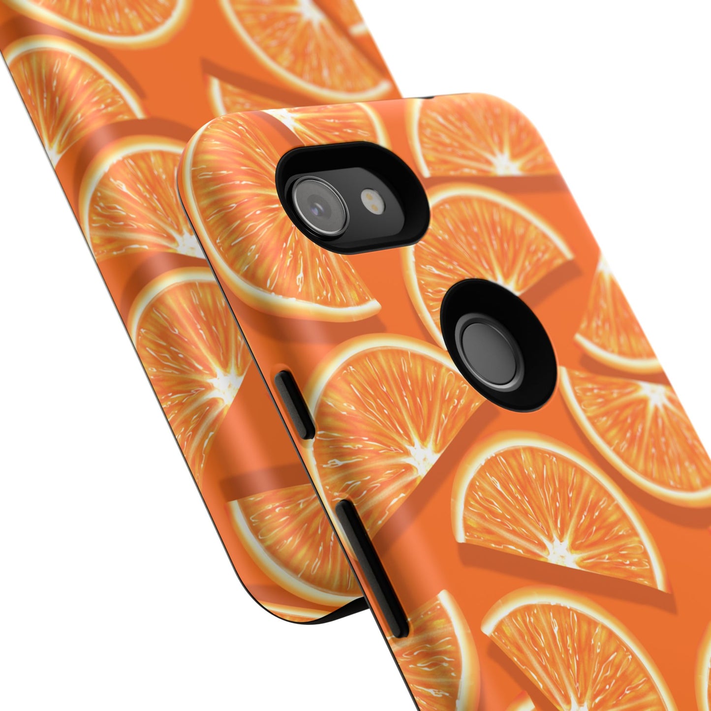 Vibrant Orange Slice Phone Case - Tough Cases for Phone Protection