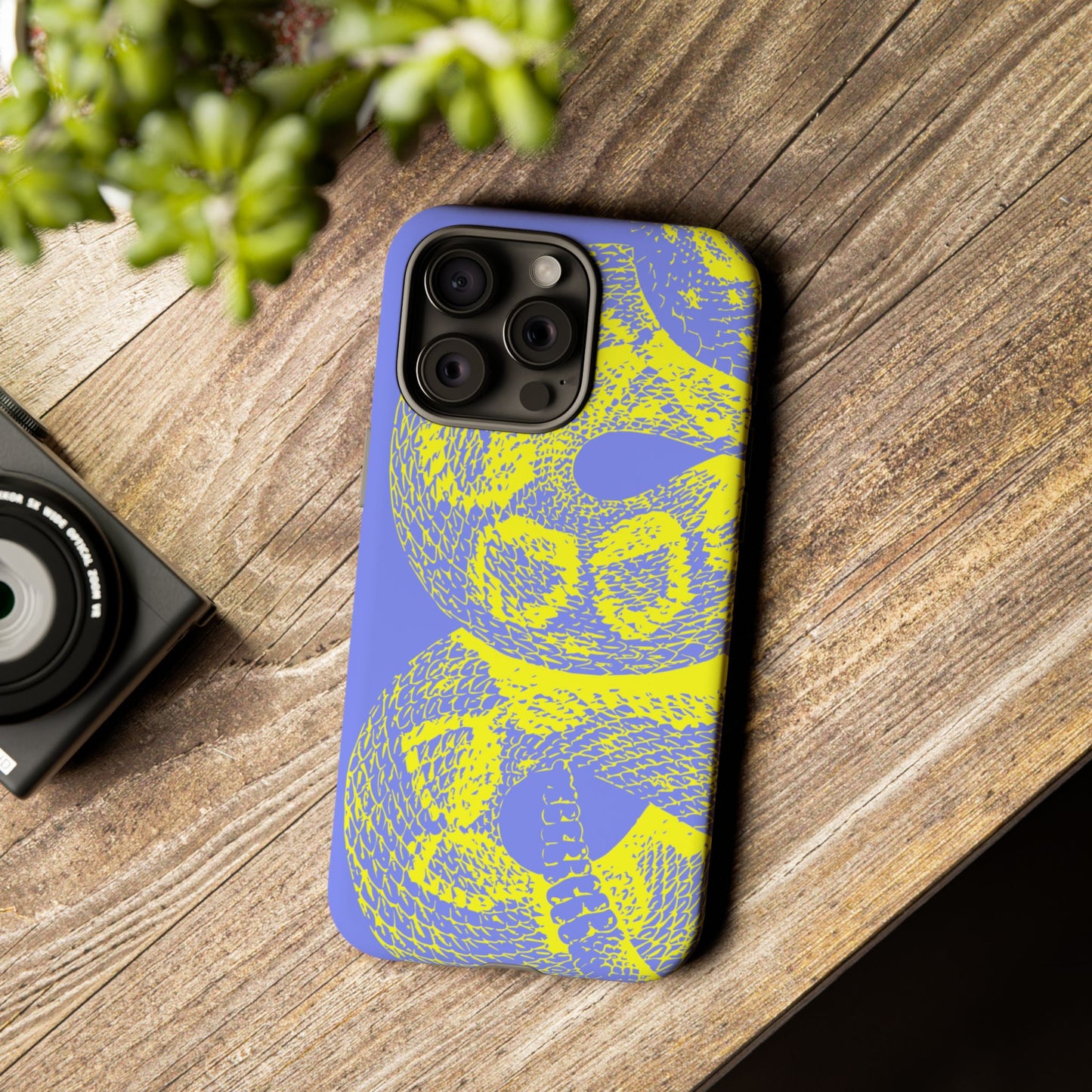 Vibrant Snake Phone Case - Tough Cases for Bold Style