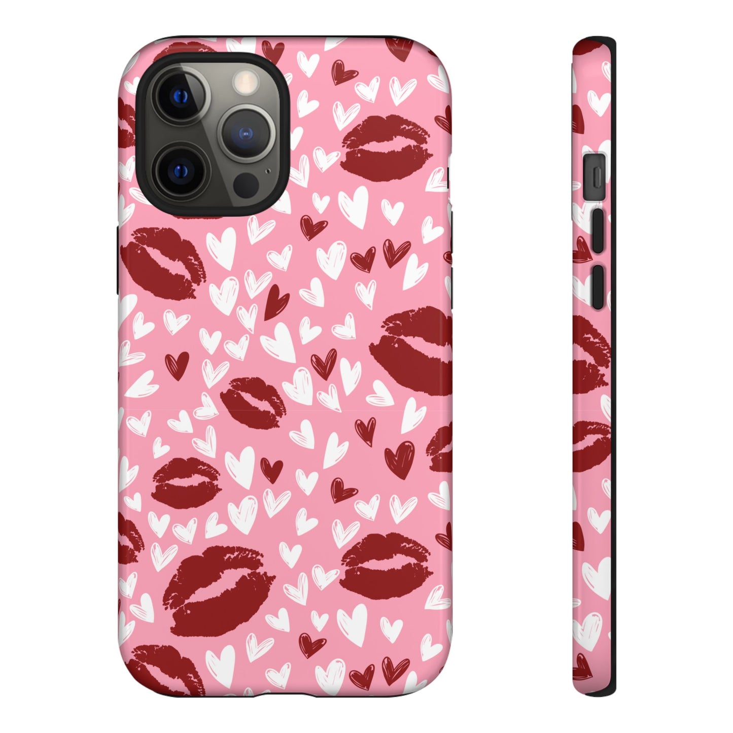 Kiss & Love Phone Case - Tough Cases for Romance Lovers