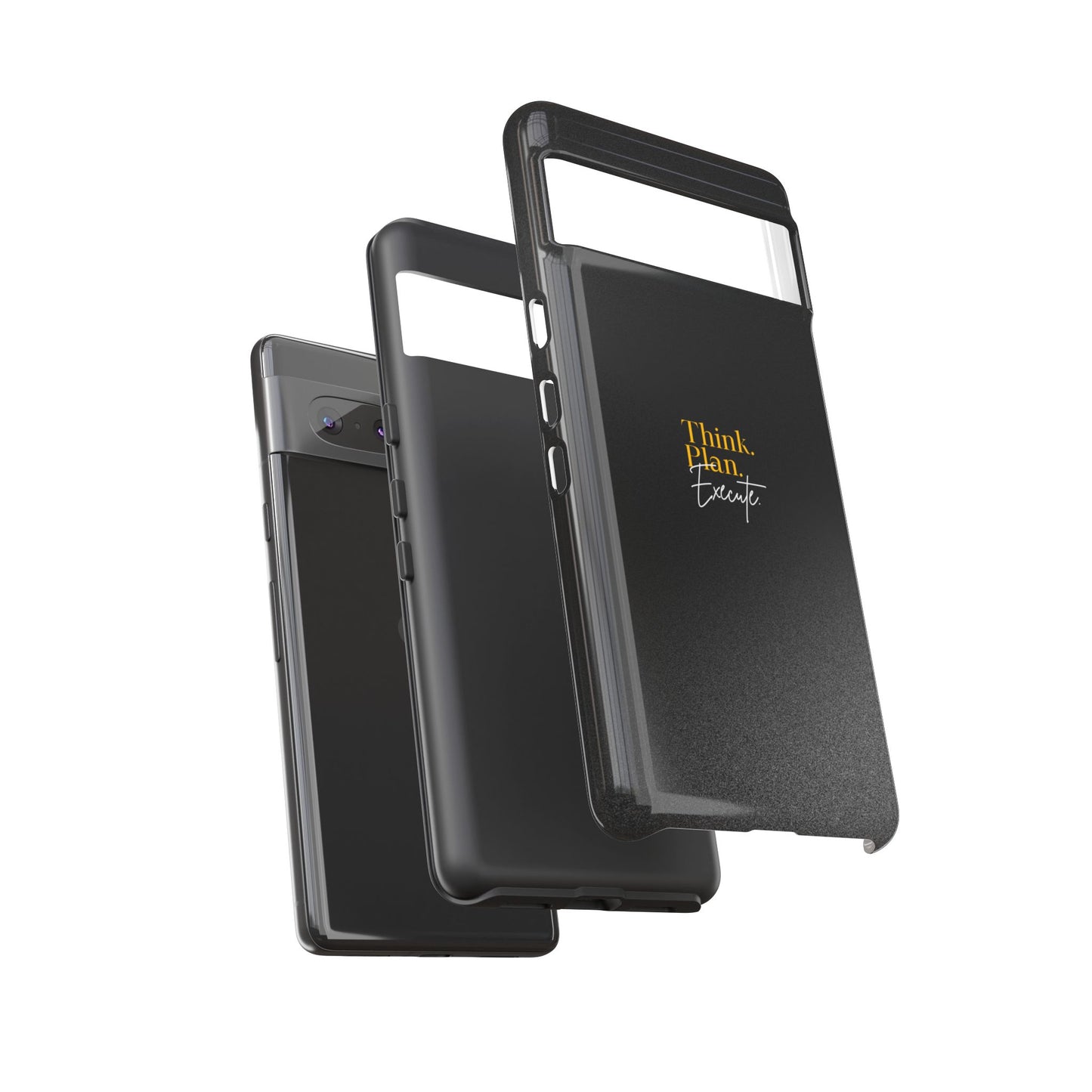 Inspirational Phone Case - Think. Plan. Execute.