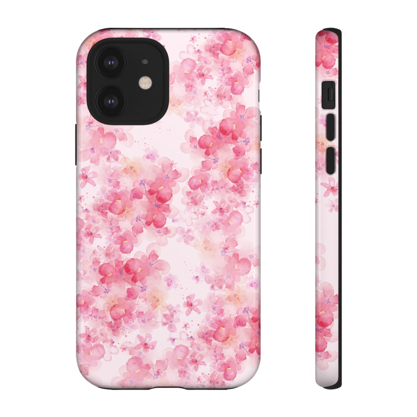 Floral Phone Case - Tough Cases with Pink Blossom Design