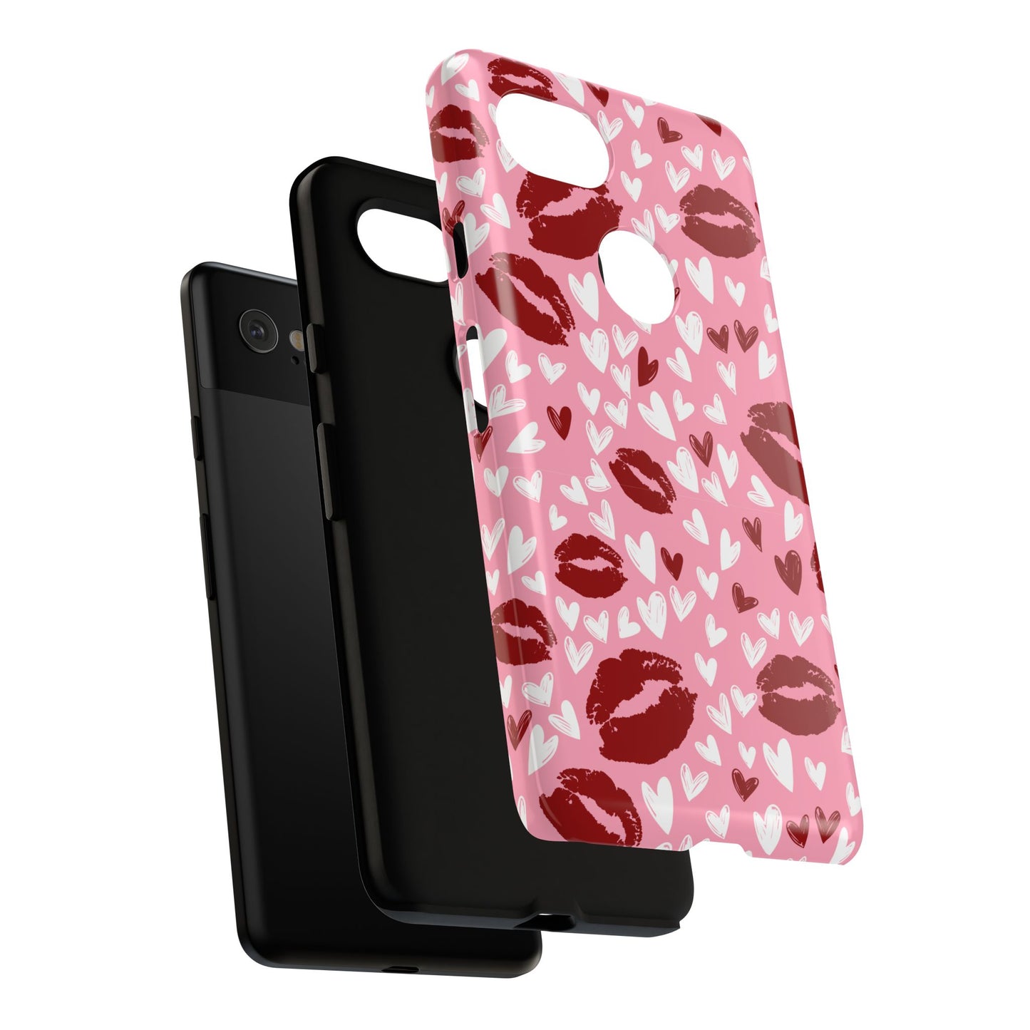 Kiss & Love Phone Case - Tough Cases for Romance Lovers
