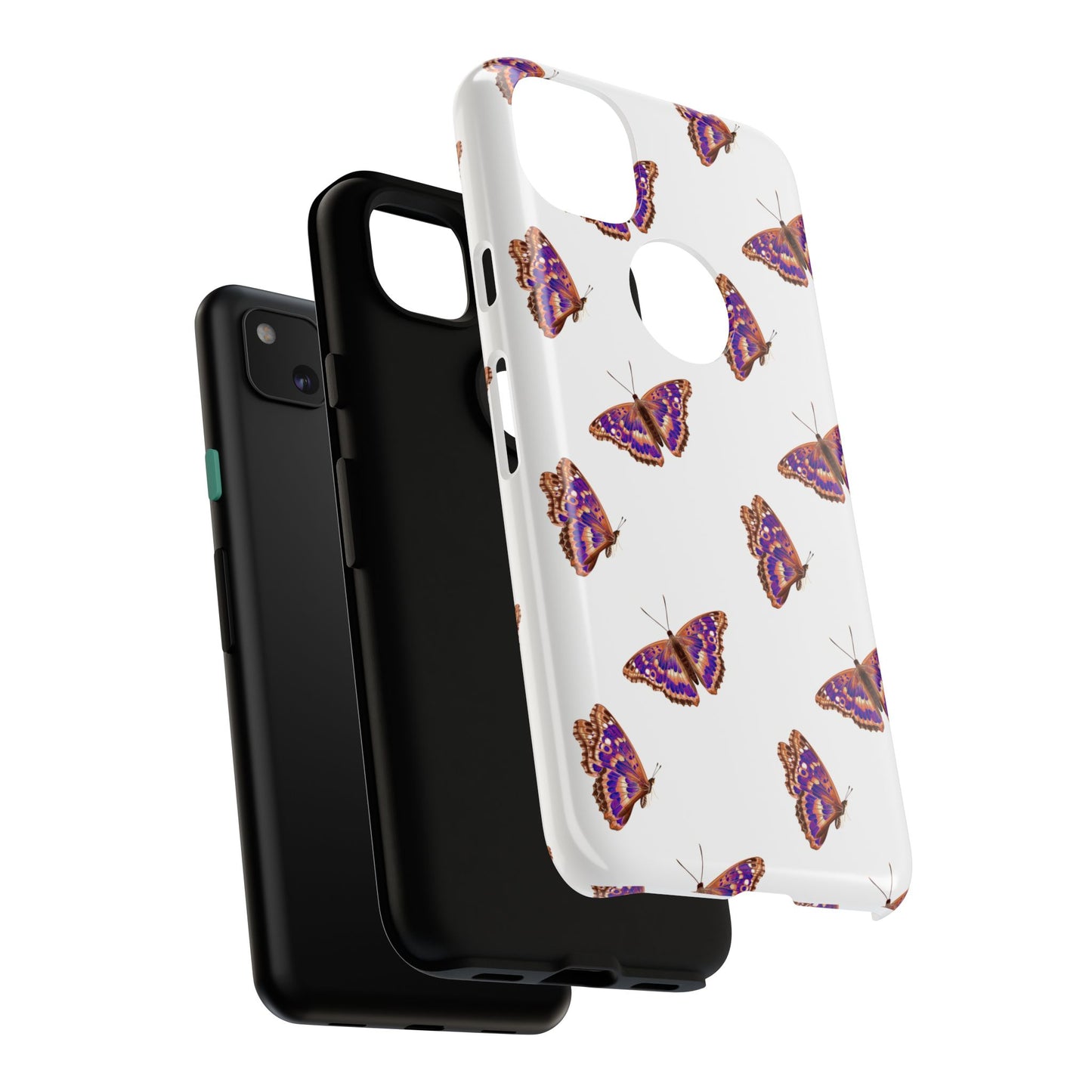 Butterfly Print Phone Case - Tough Case For Stylish Protection