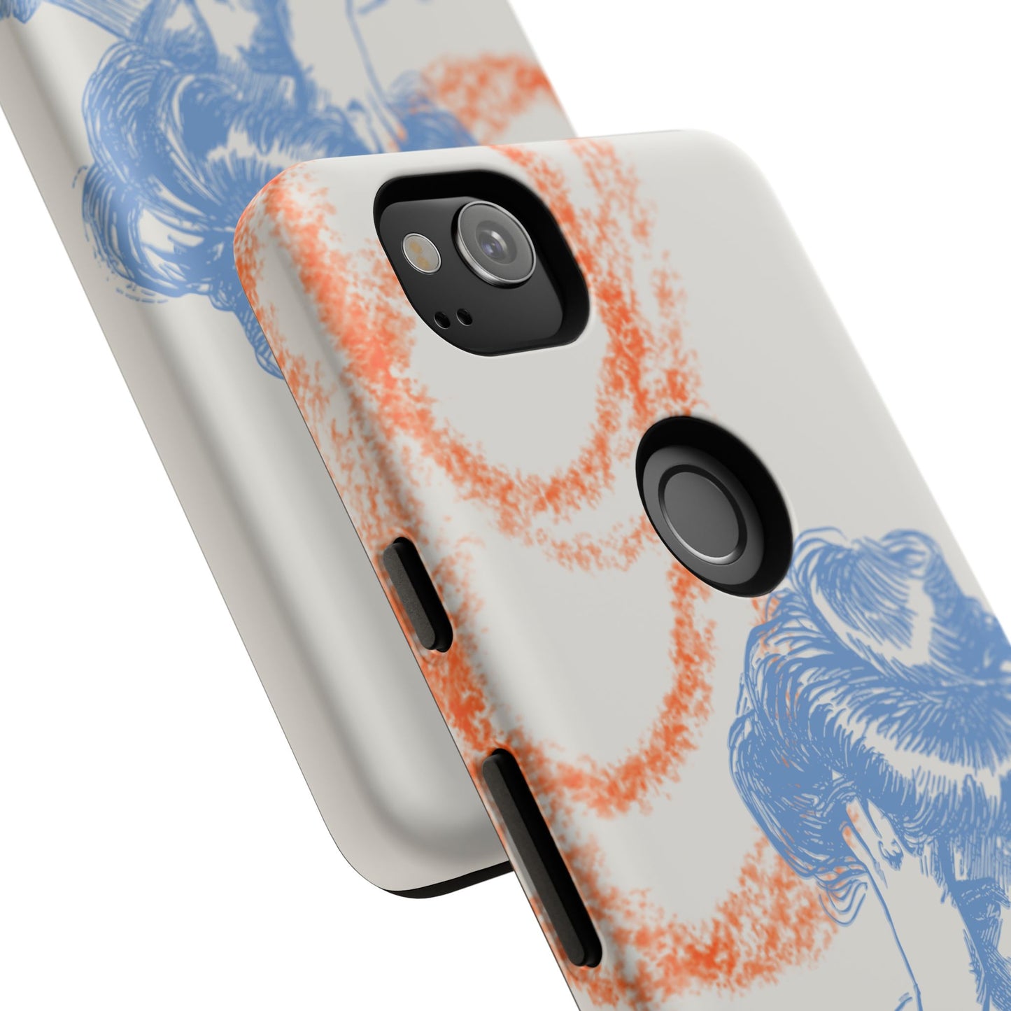 Artistic Phone Case with Stress Relief Design