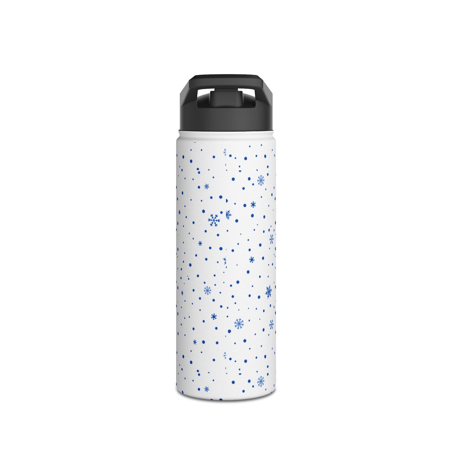 Snowflake Design Stainless Steel Water Bottle – Stylish & Durable Hydration for Winter Adventures