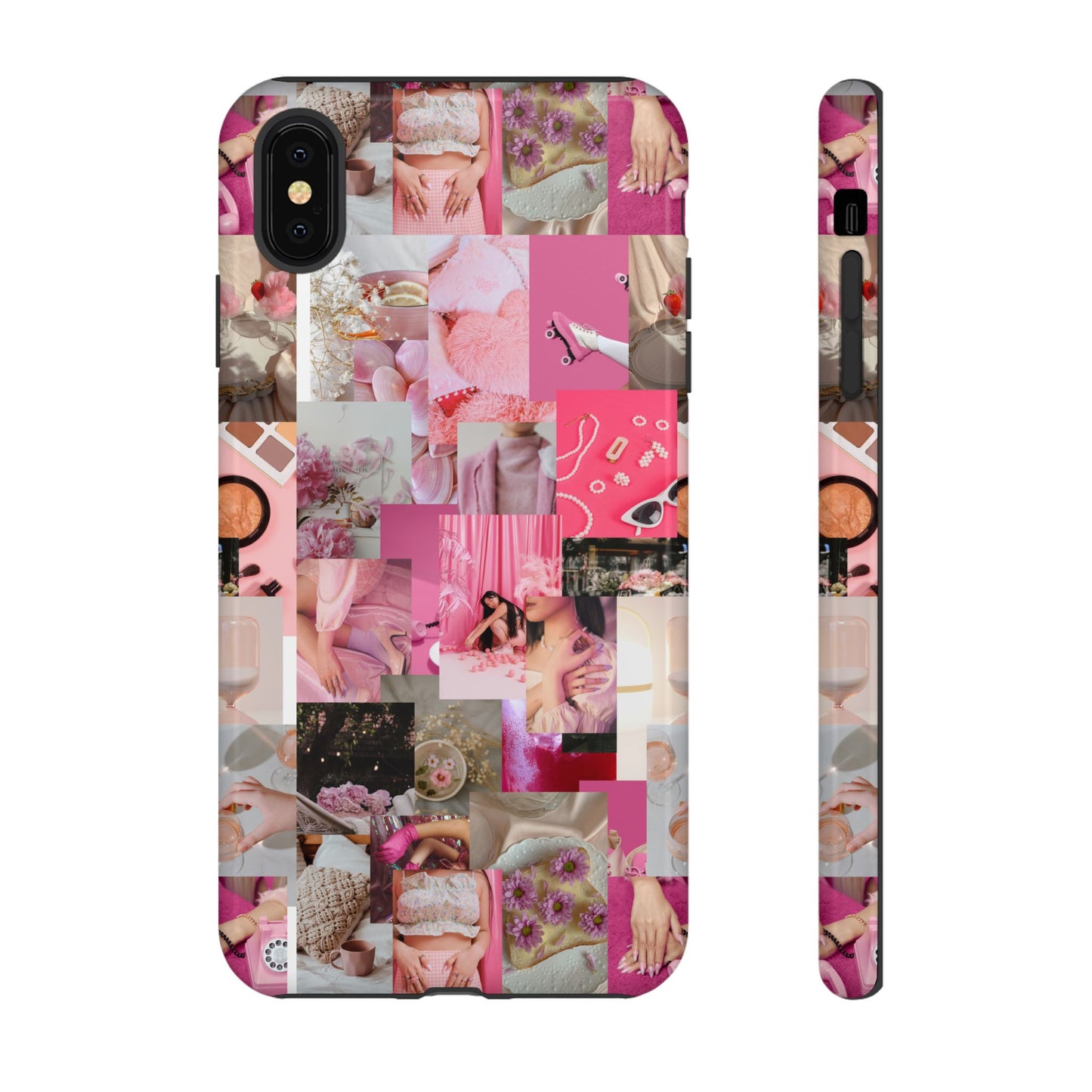 Chic Pink Phone Case- Tough Case For Stylish Protection