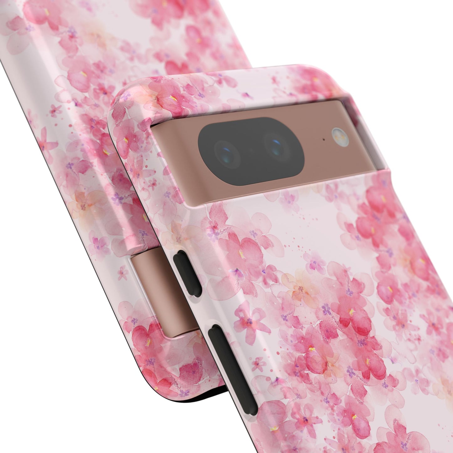 Floral Phone Case - Tough Cases with Pink Blossom Design