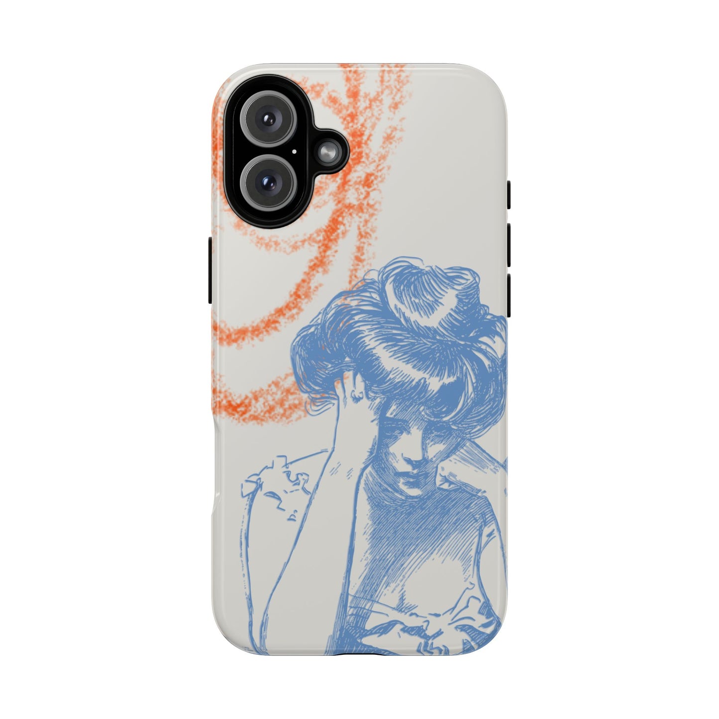 Artistic Phone Case with Stress Relief Design