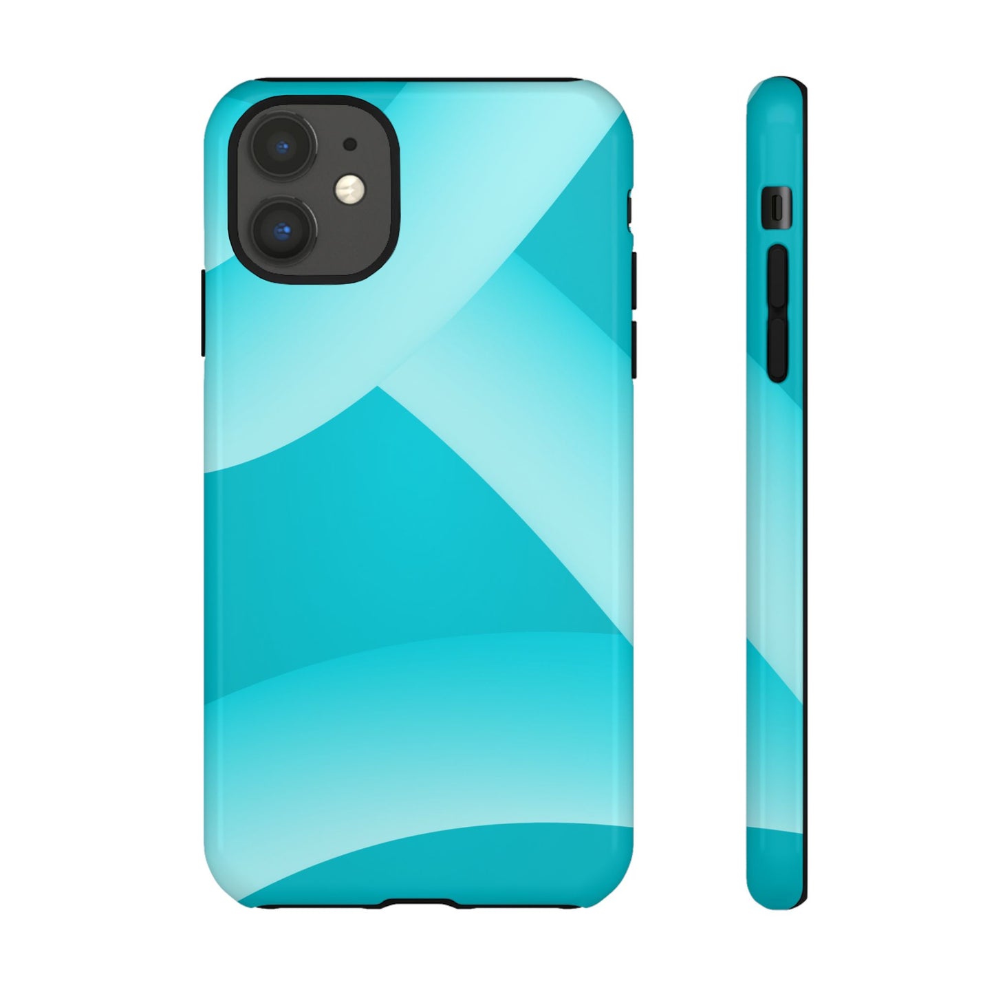 Stylish Tough Phone Case - Modern Blue Design for Ultimate Protection
