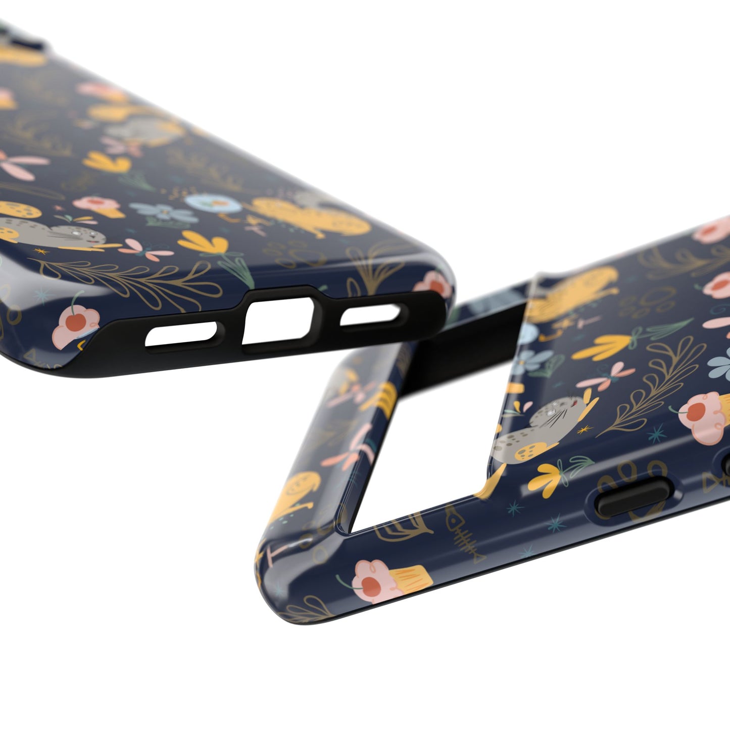 Cat-Themed Tough Phone Case - Tough Case For Stylish Protection