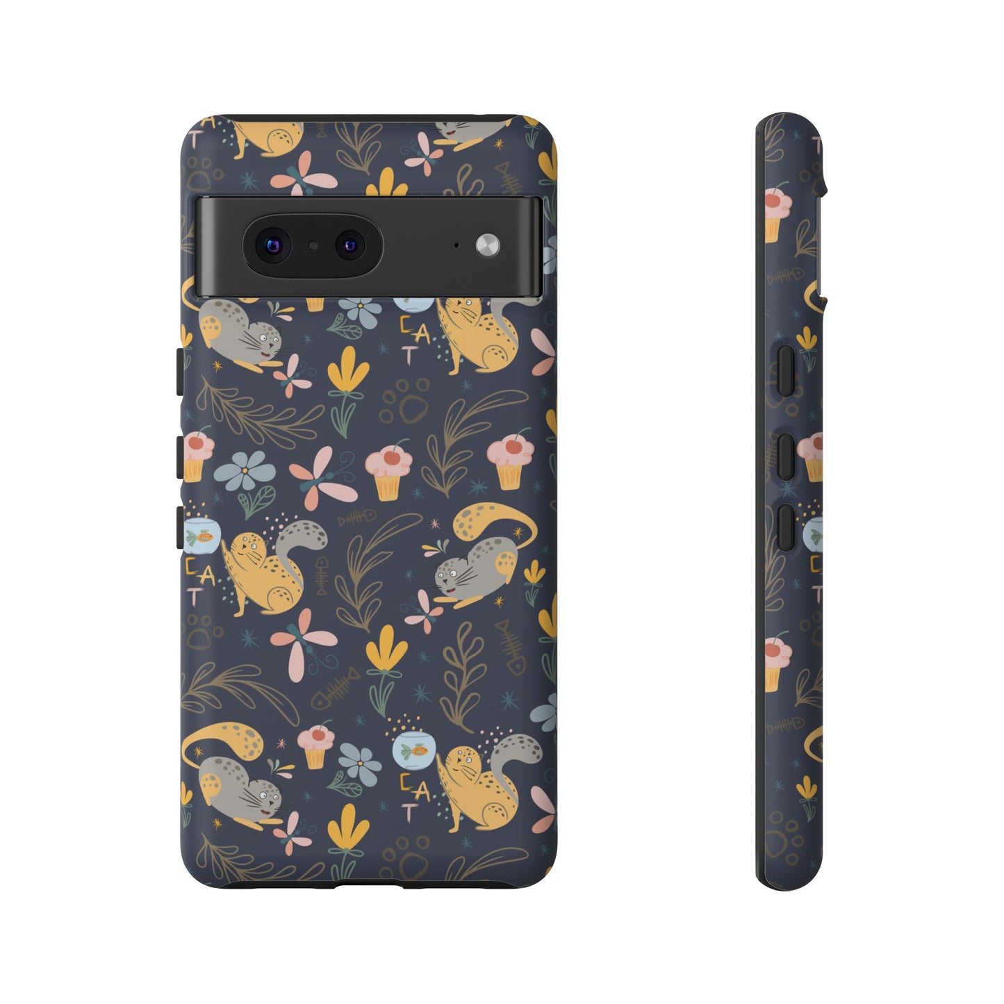 Cat-Themed Tough Phone Case - Tough Case For Stylish Protection