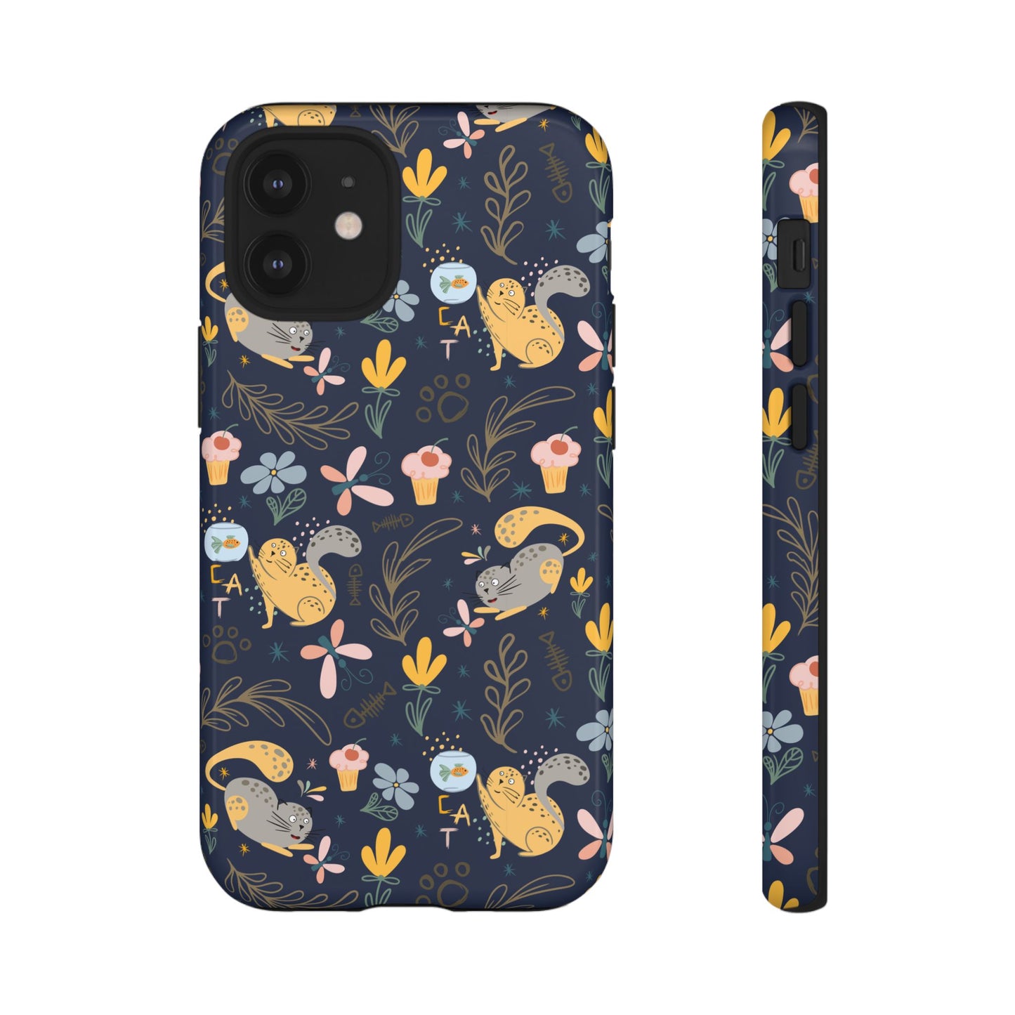 Cat-Themed Tough Phone Case - Tough Case For Stylish Protection