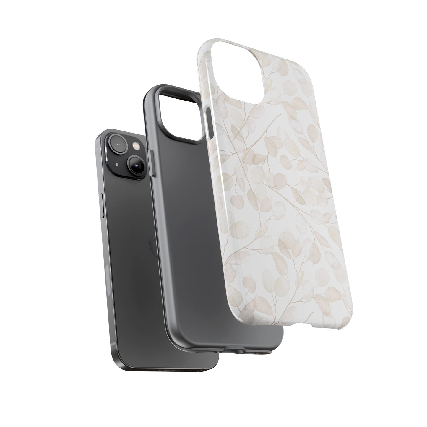 Botanical Phone Case, Tough Cases, Floral Design, Nature Lover Gift, Eco-Friendly Accessory, Protective Phone Cover