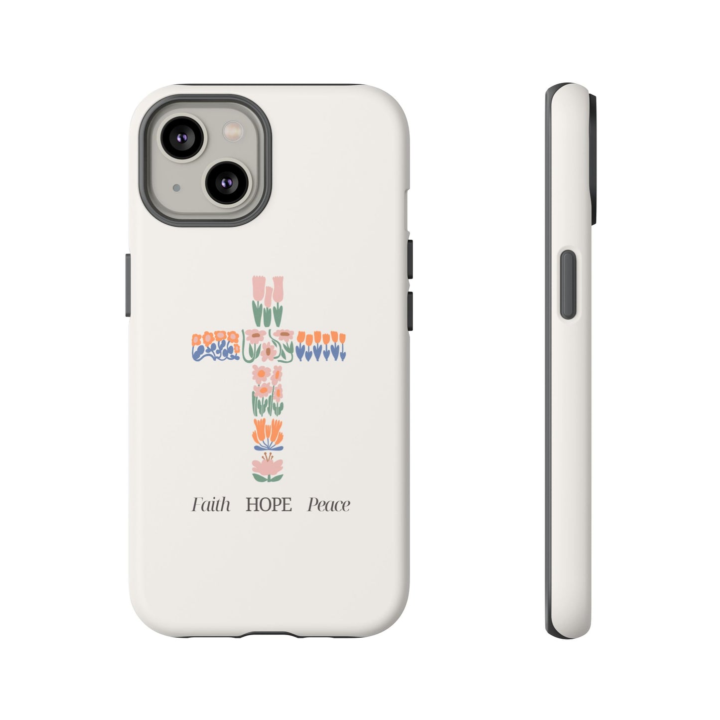 Faith, Hope, Peace Phone Case - Tough Cases for Spiritual Inspiration