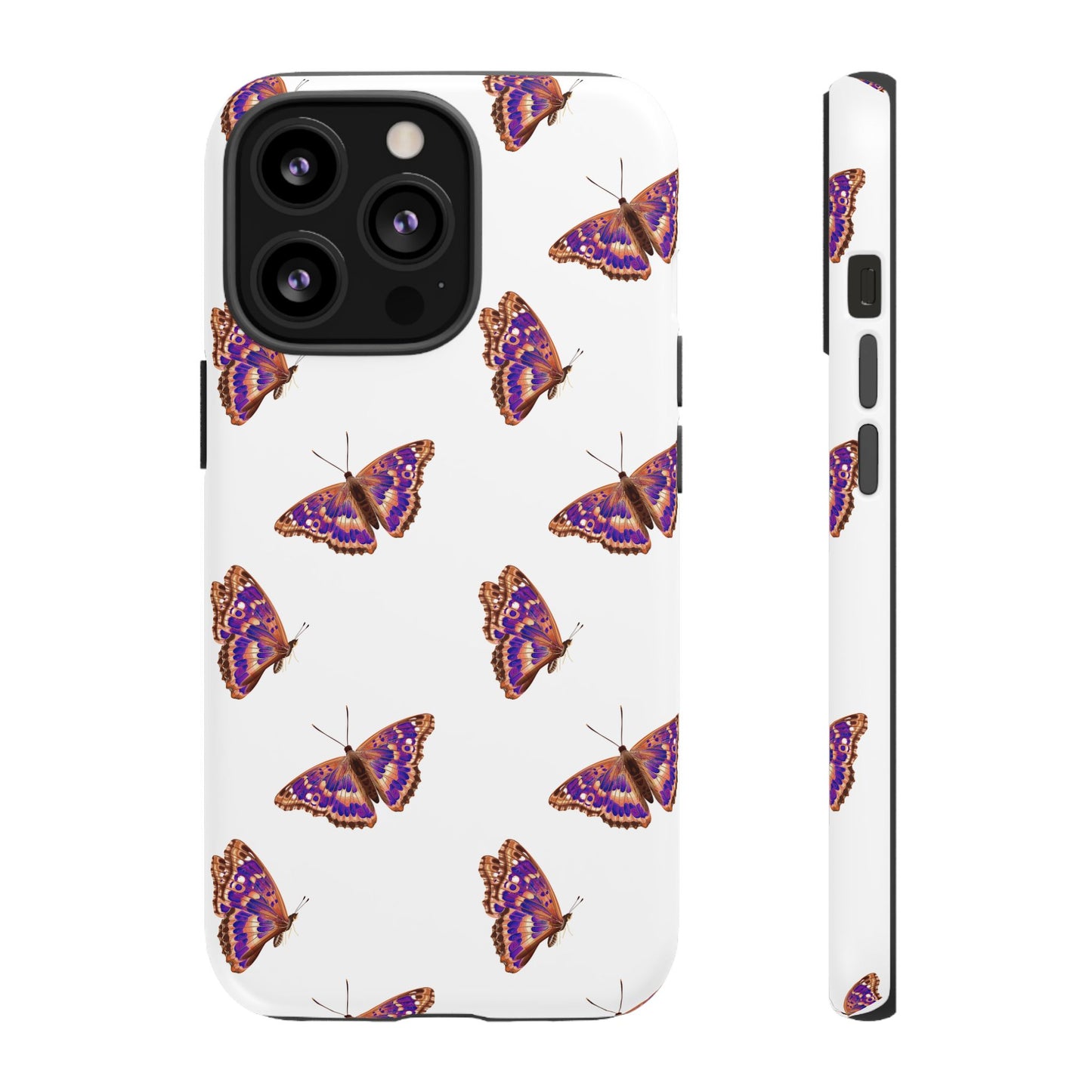 Butterfly Print Phone Case - Tough Case For Stylish Protection