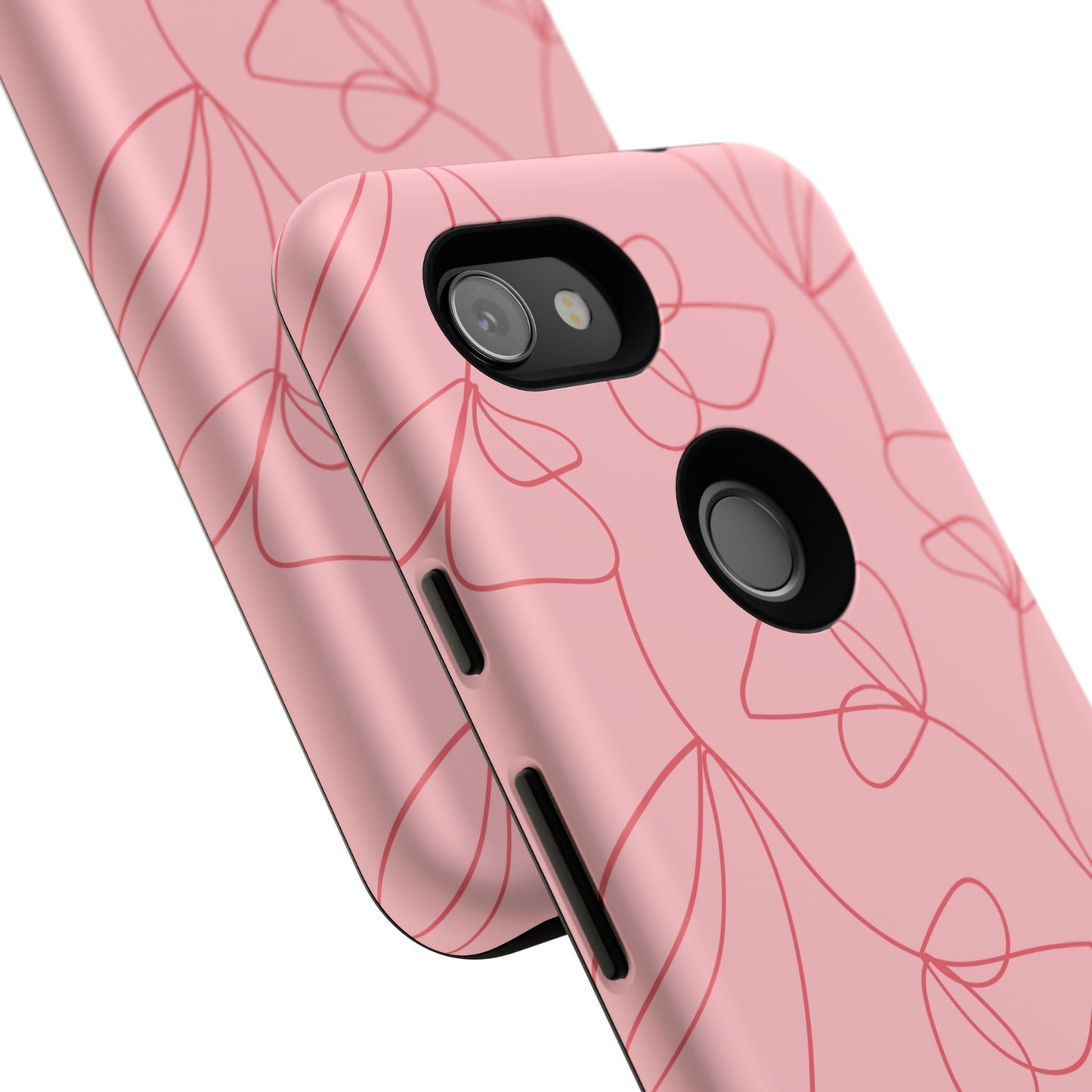 Tough Cases: Elegant Floral Phone Case - Durable Protection with Stylish Design